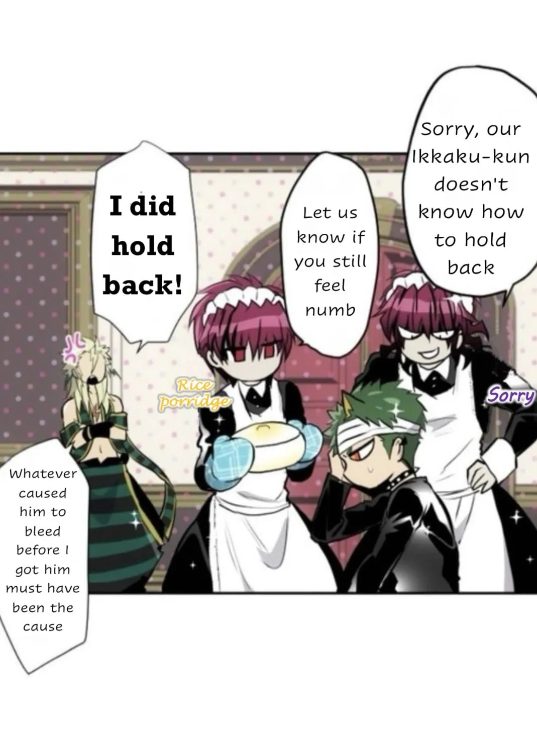 Nanbaka (Colored) Chapter 412 page 47 - 
