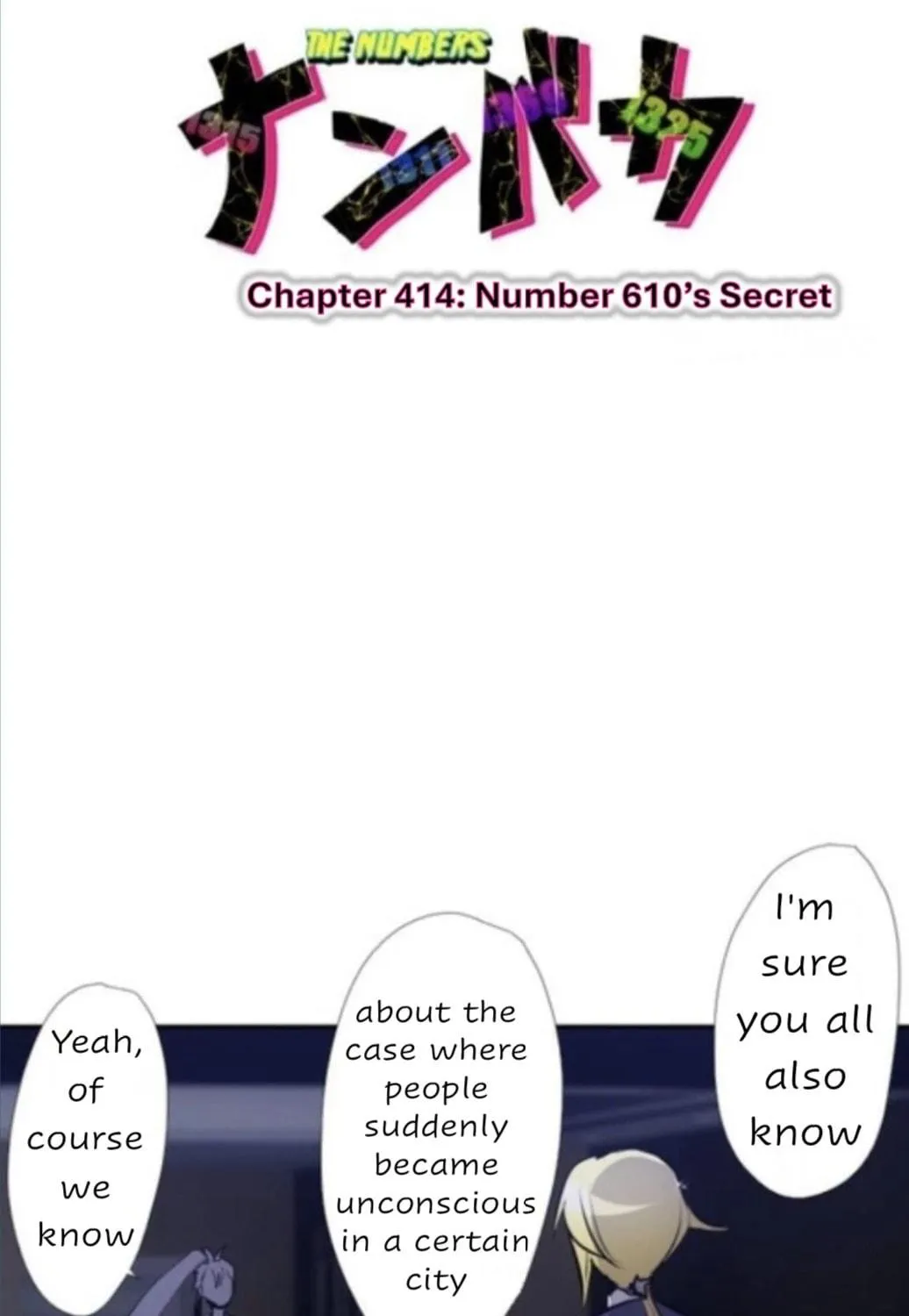 Nanbaka (Colored) Chapter 414 page 4 - 