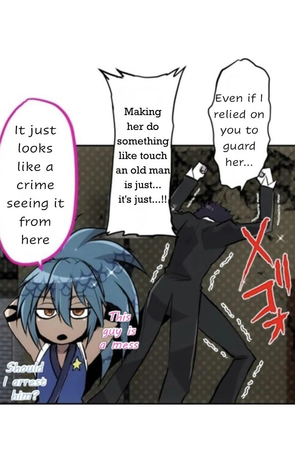 Nanbaka (Colored) Chapter 414 page 62 - 