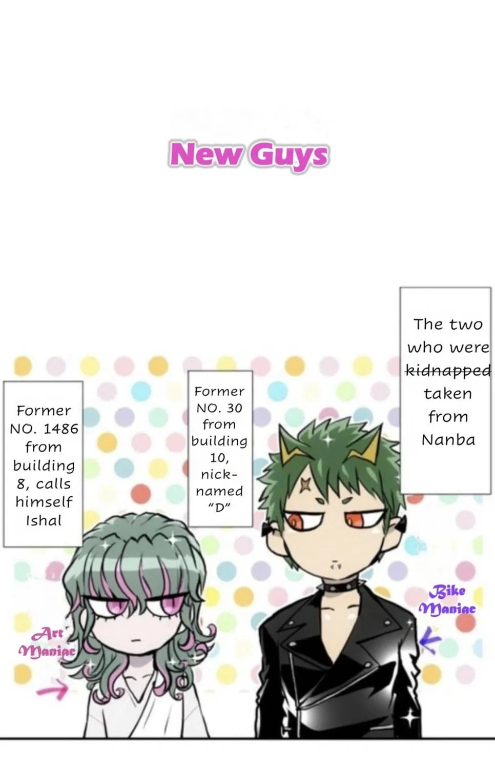 Nanbaka (Colored) Chapter 416 page 13 - 