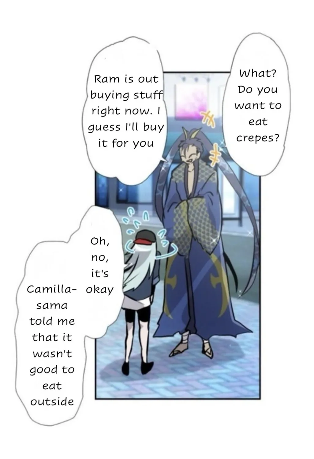 Nanbaka (Colored) Chapter 416 page 54 - 