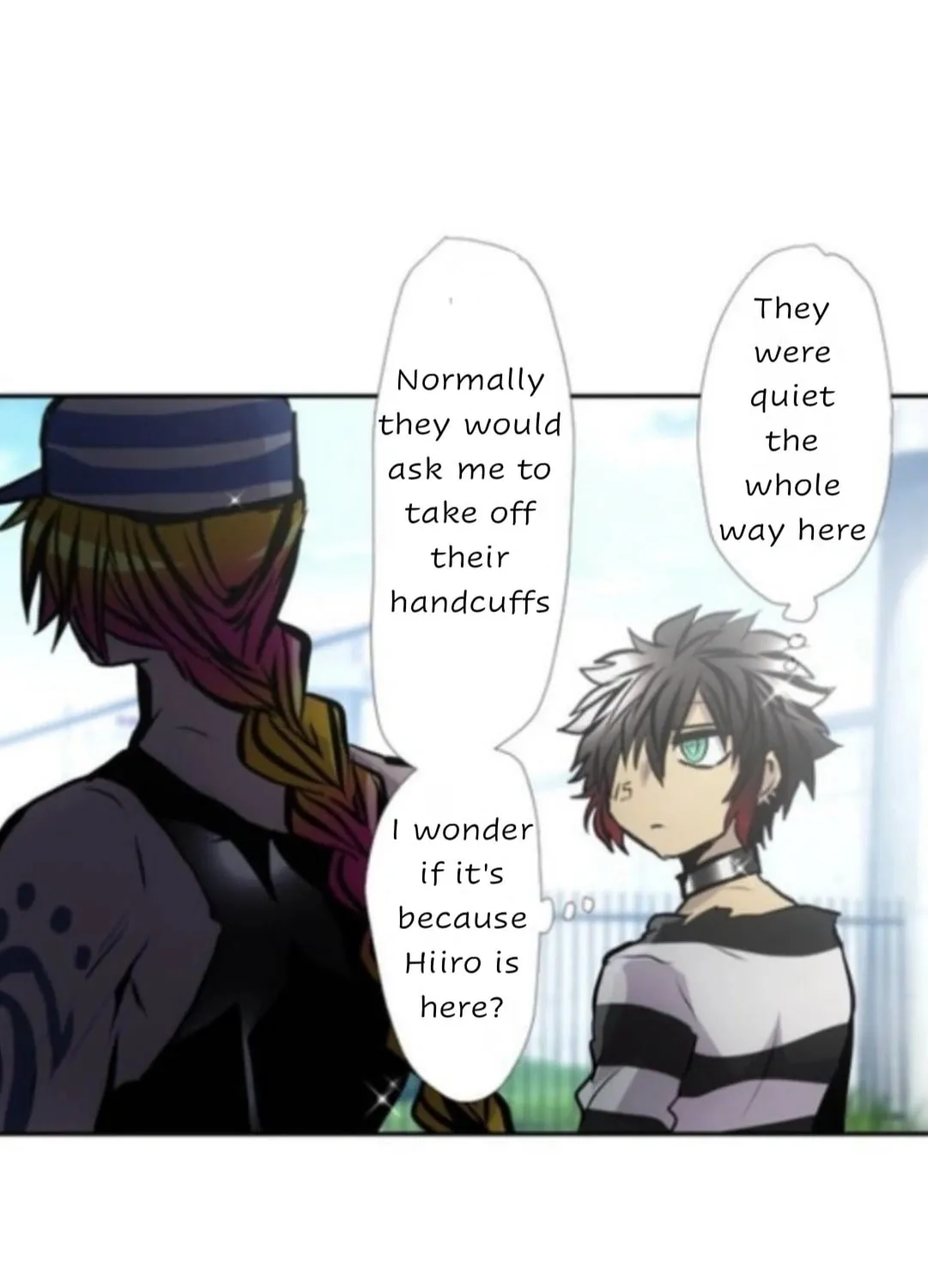 Nanbaka (Colored) Chapter 417 page 34 - 