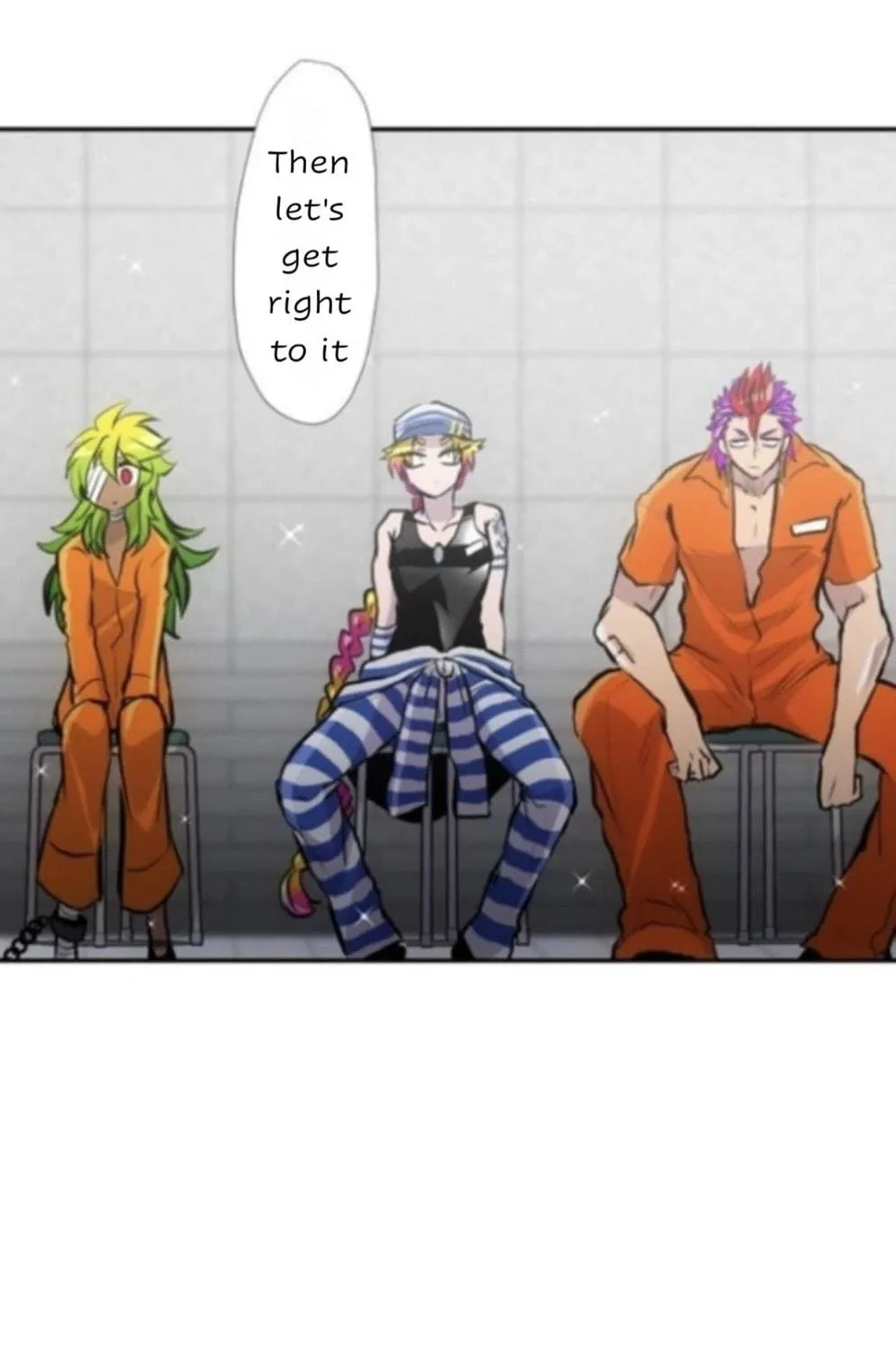 Nanbaka (Colored) Chapter 417 page 52 - 