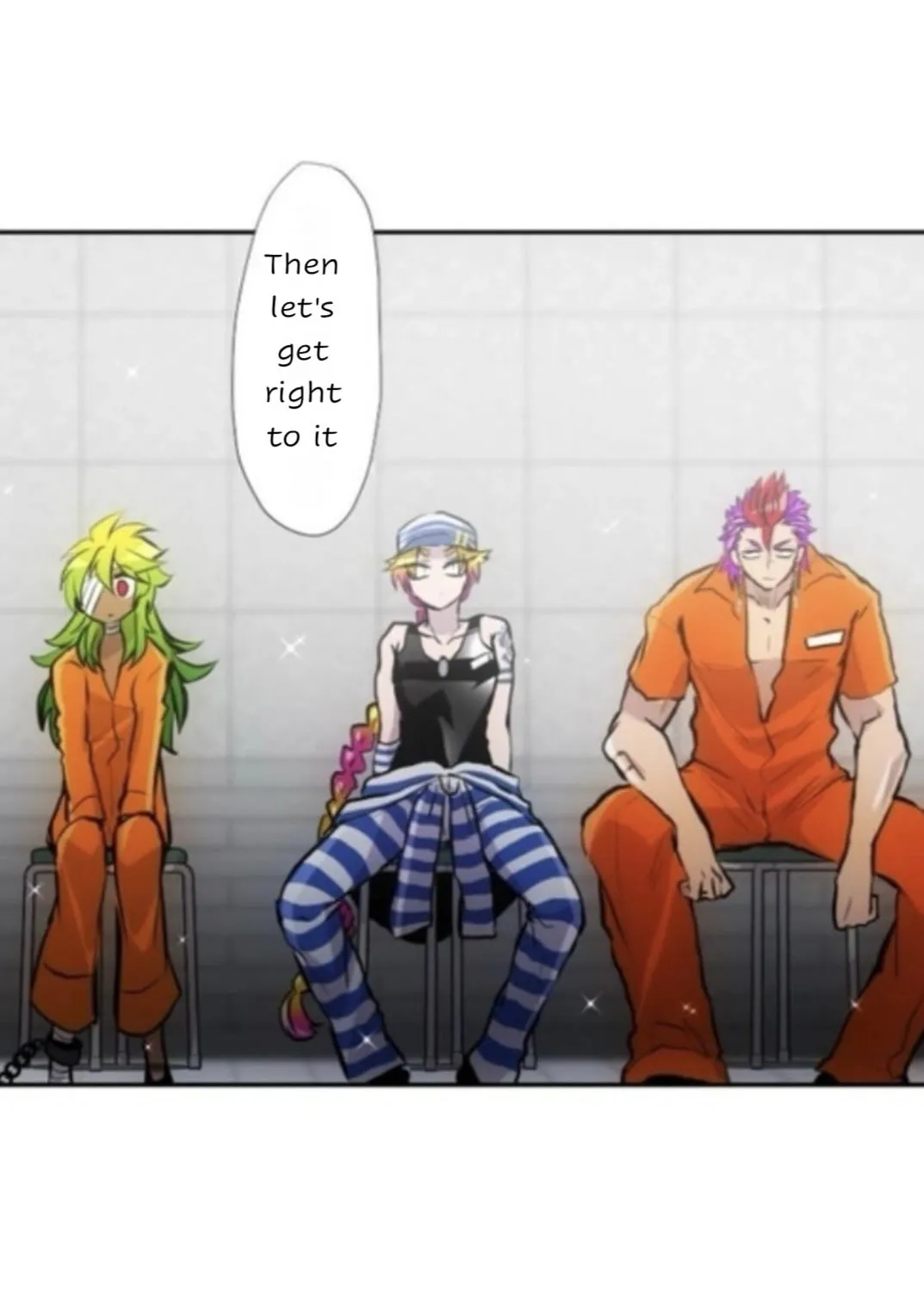 Nanbaka (Colored) Chapter 418 page 1 - 