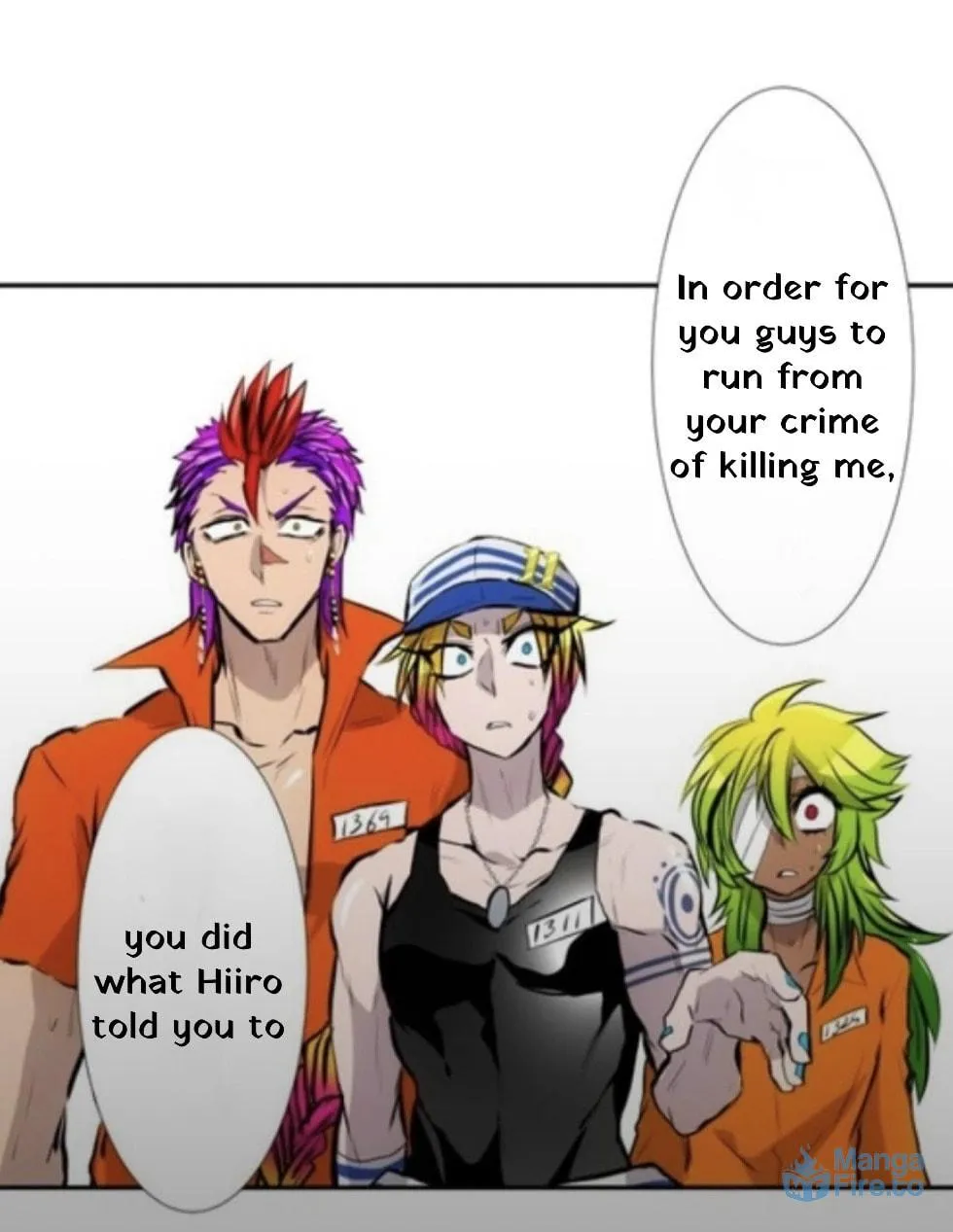 Nanbaka (Colored) Chapter 423 page 104 - 