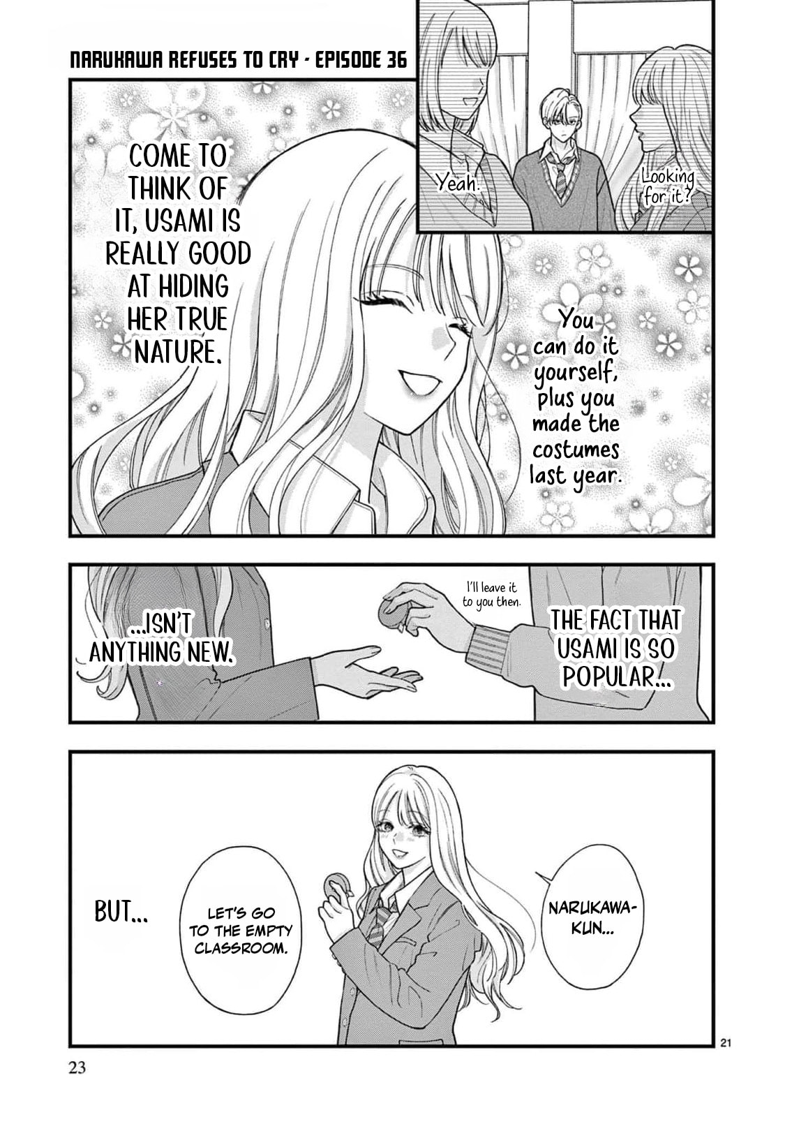 Narukawa-kun Doesn't Want to Be Made to Cry. Chapter 36 page 24 - 