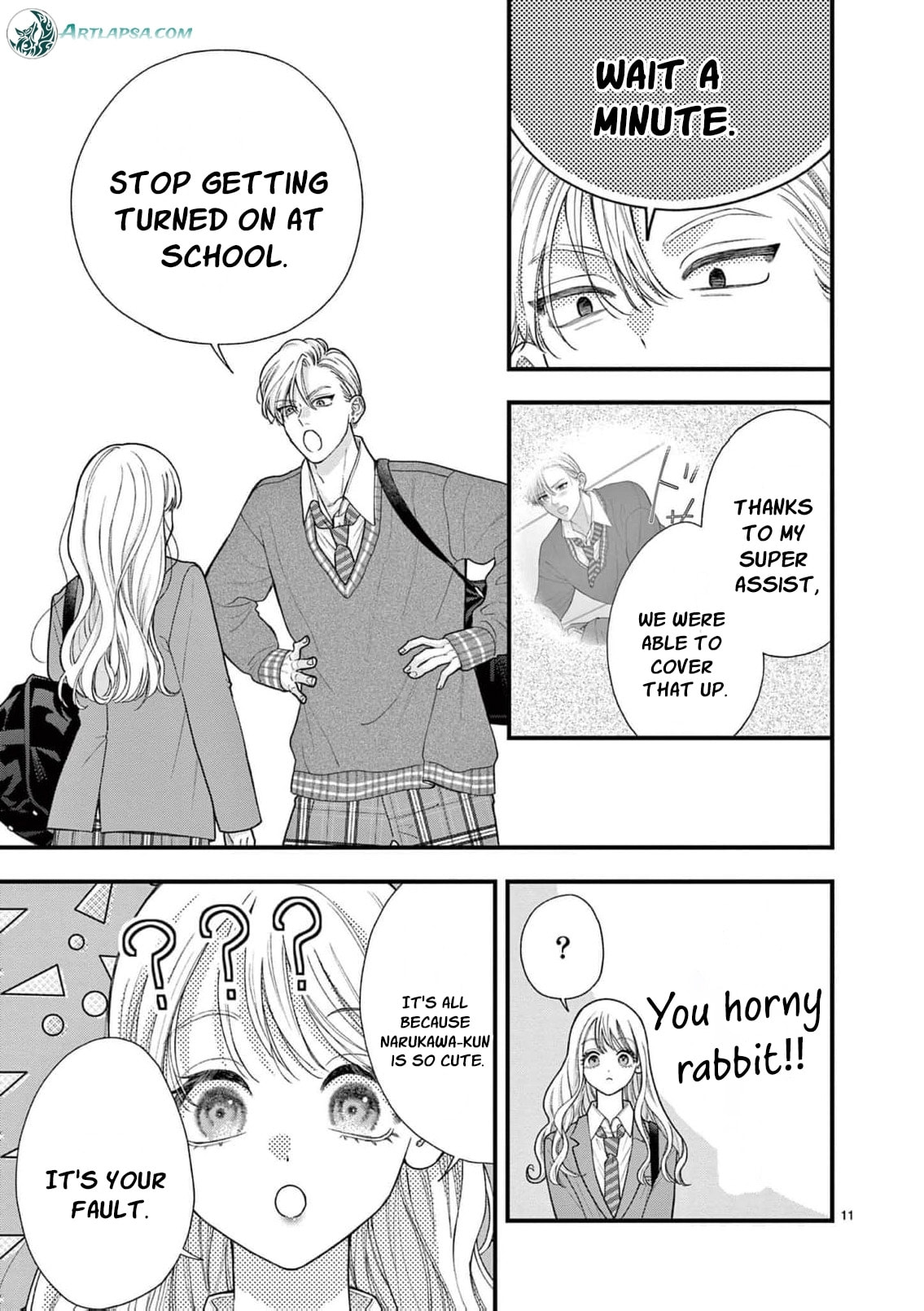 Narukawa-kun Doesn't Want to Be Made to Cry. Chapter 37 page 18 - 