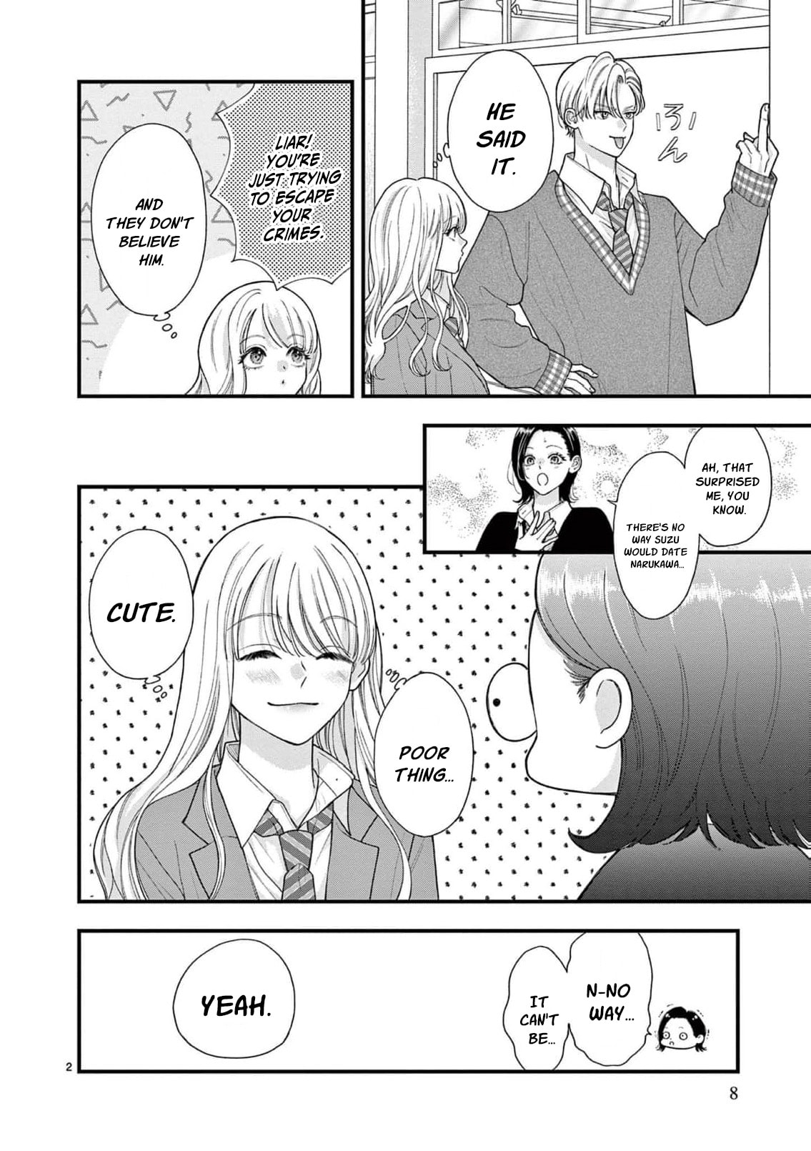 Narukawa-kun Doesn't Want to Be Made to Cry. Chapter 37 page 9 - 