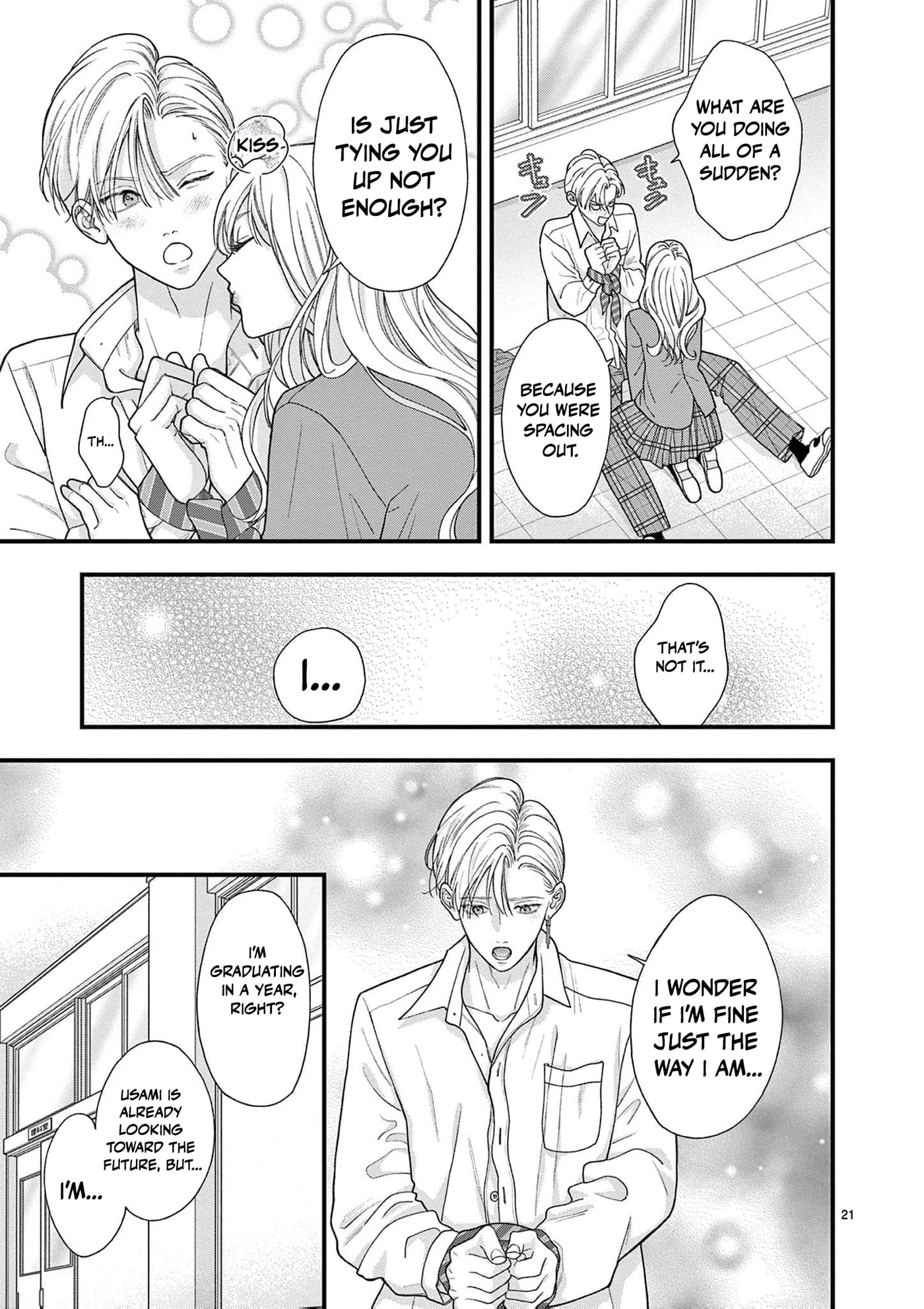 Narukawa-kun Doesn't Want to Be Made to Cry. Chapter 40 page 21 - 