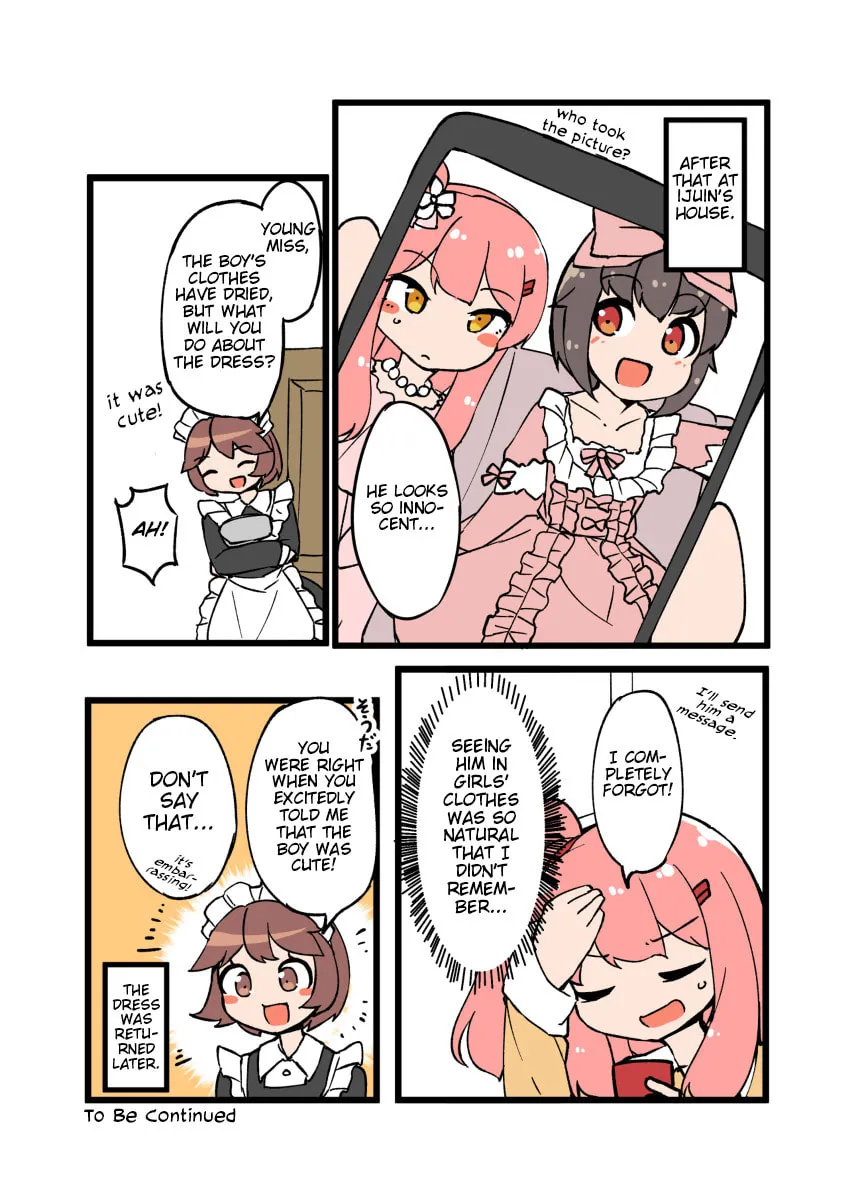 Naturally Crossdressing Boy Chapter 34 page 13 - 
