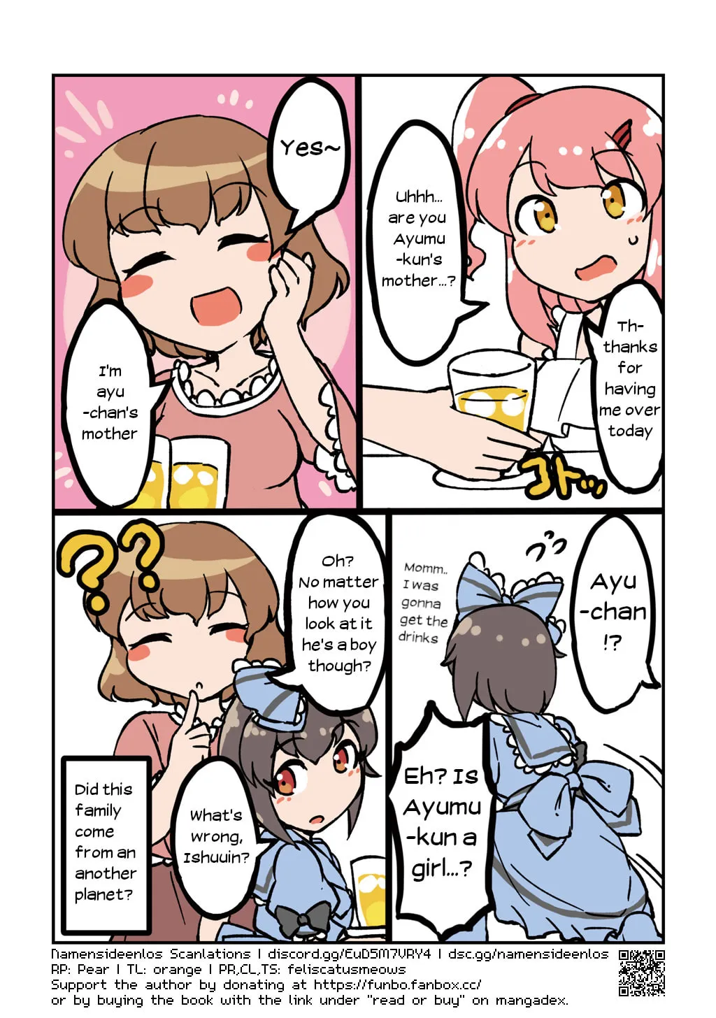 Naturally Crossdressing Boy Chapter 35 page 1 - 