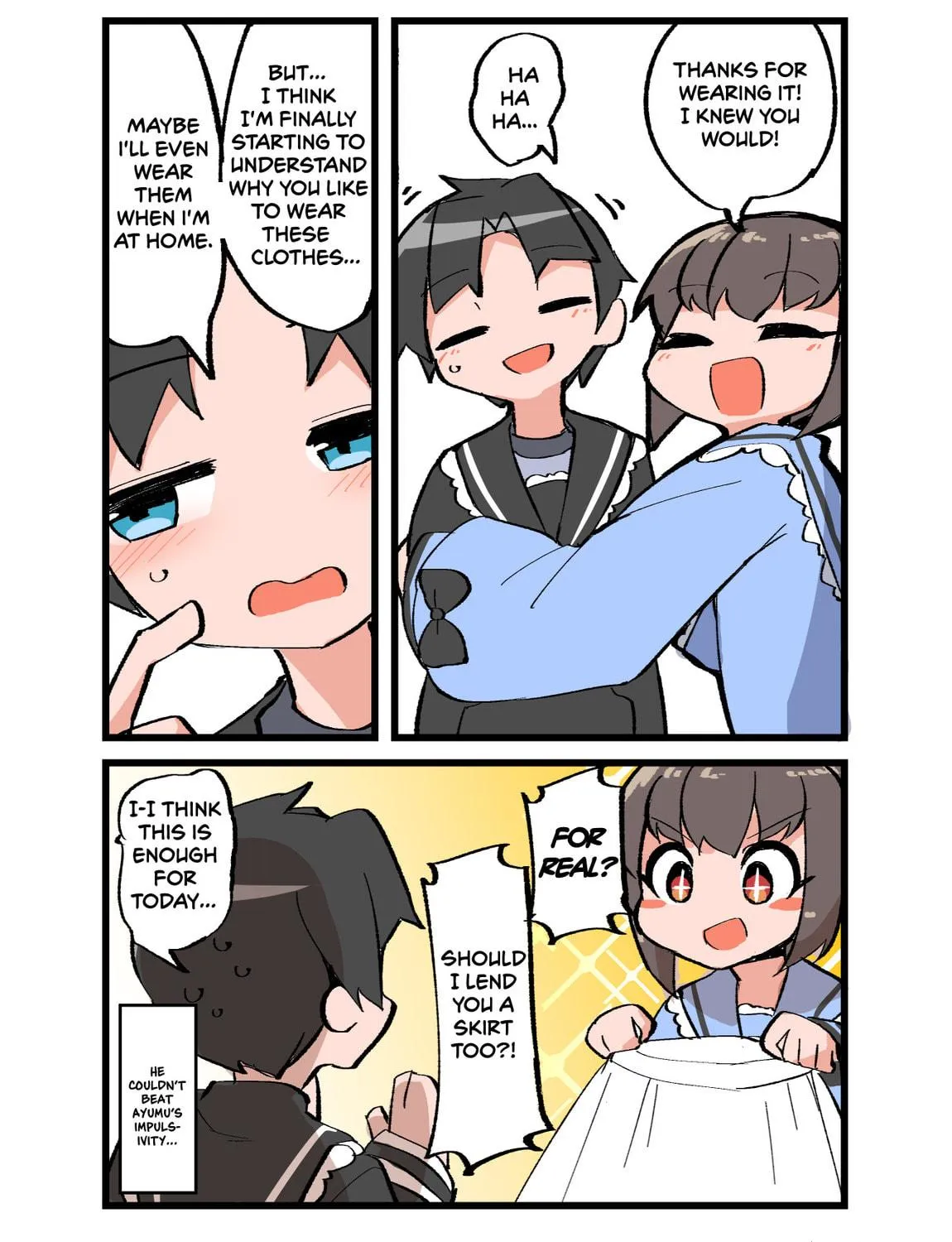 Naturally Crossdressing Boy Chapter 36 page 11 - 