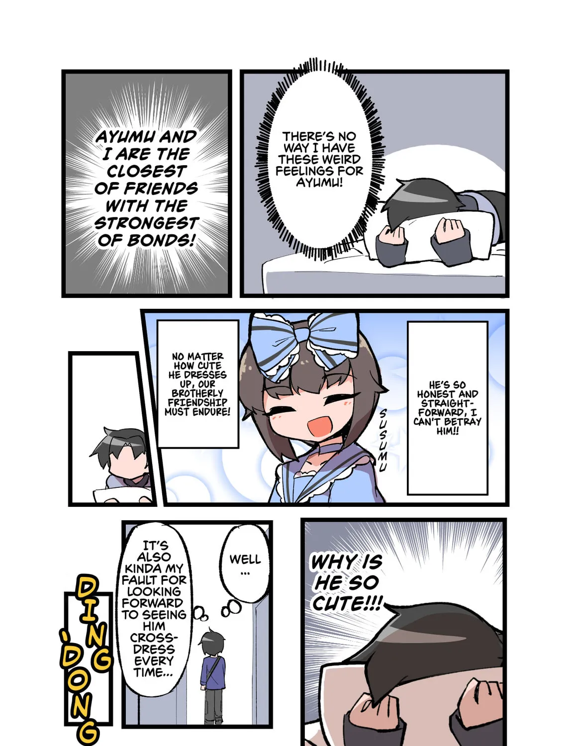 Naturally Crossdressing Boy Chapter 36 page 3 - 