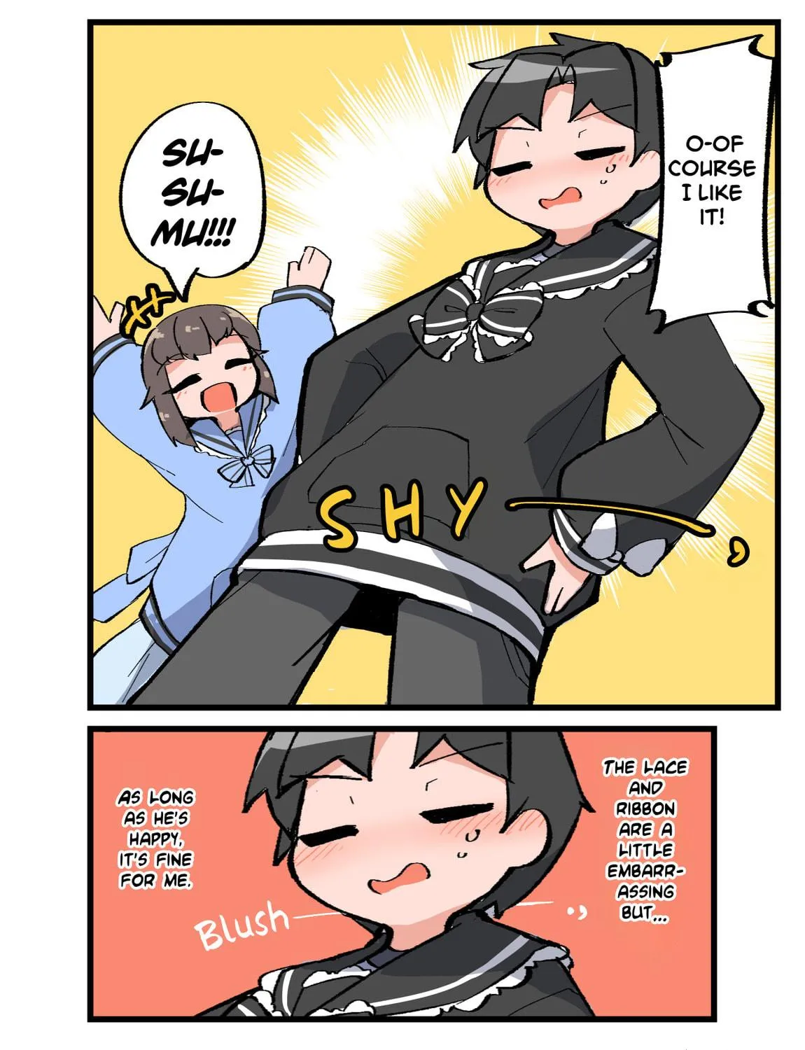 Naturally Crossdressing Boy Chapter 36 page 9 - 