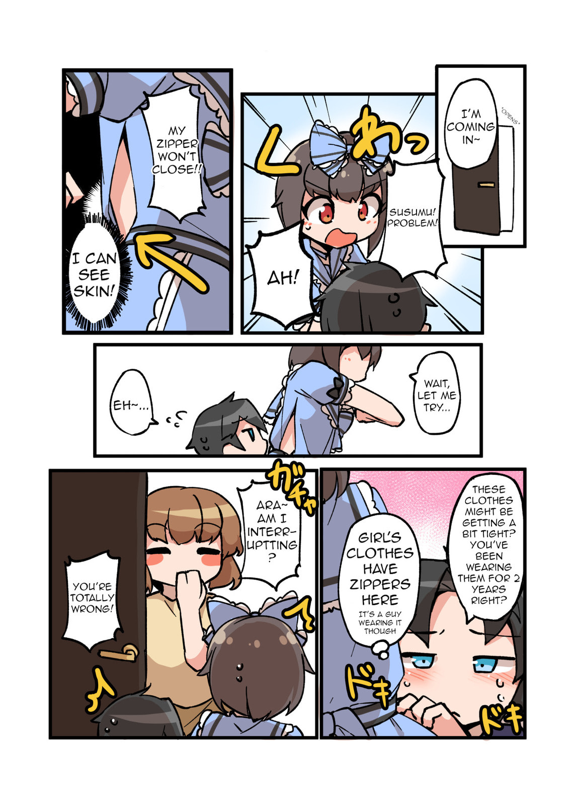 Naturally Crossdressing Boy Chapter 38 page 2 - 