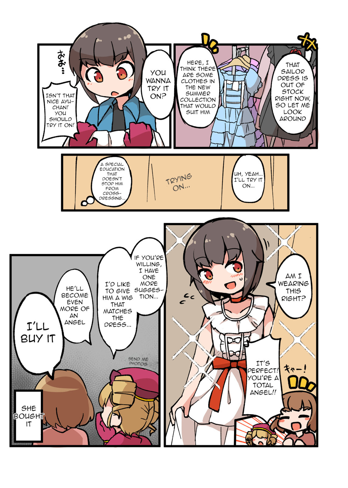 Naturally Crossdressing Boy Chapter 38 page 5 - 