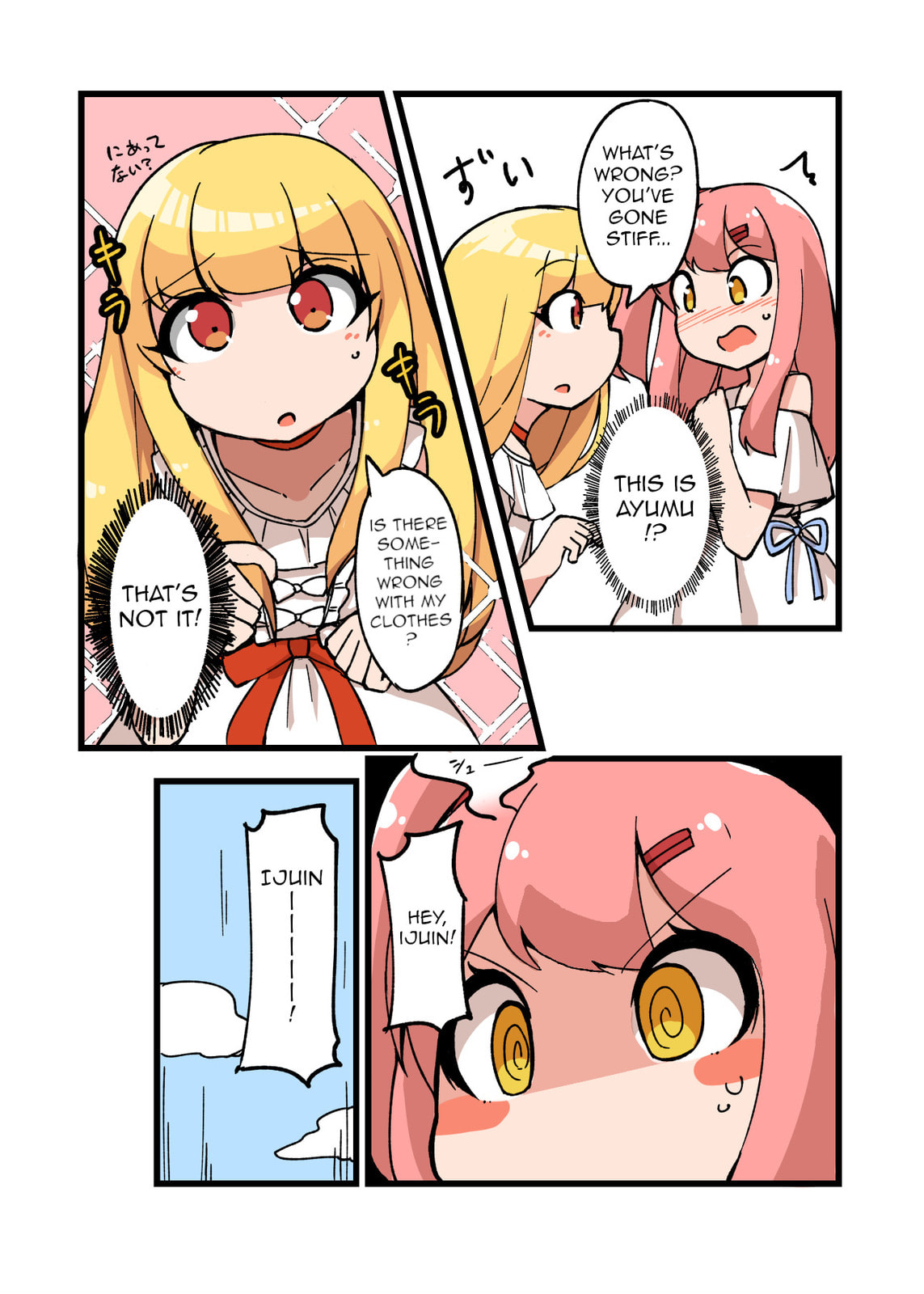 Naturally Crossdressing Boy Chapter 38 page 8 - 