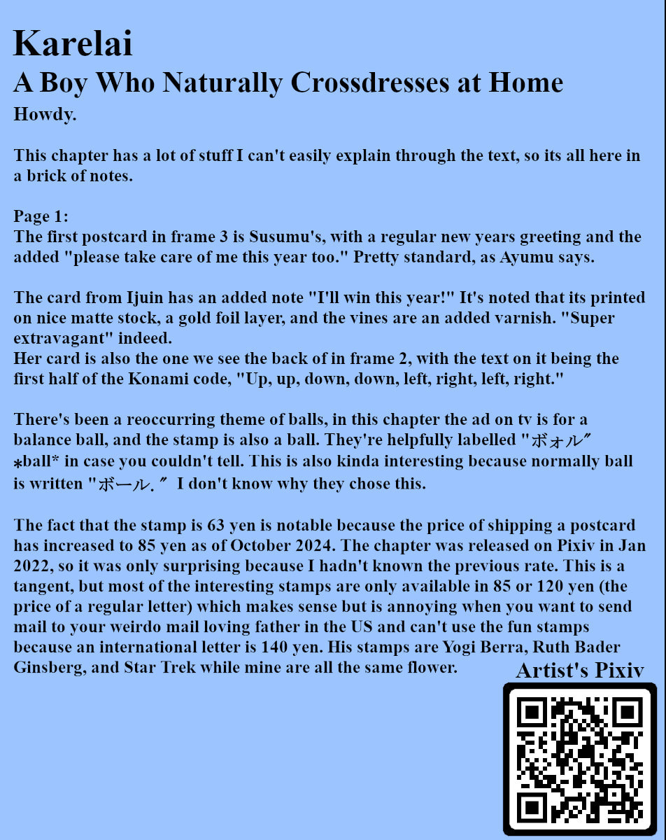 Naturally Crossdressing Boy Chapter 39 page 5 - 