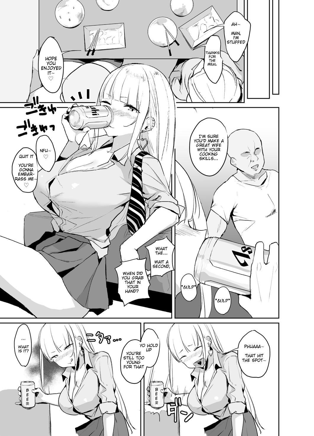 Naughty High School Gal Chapter 2 page 4 - 