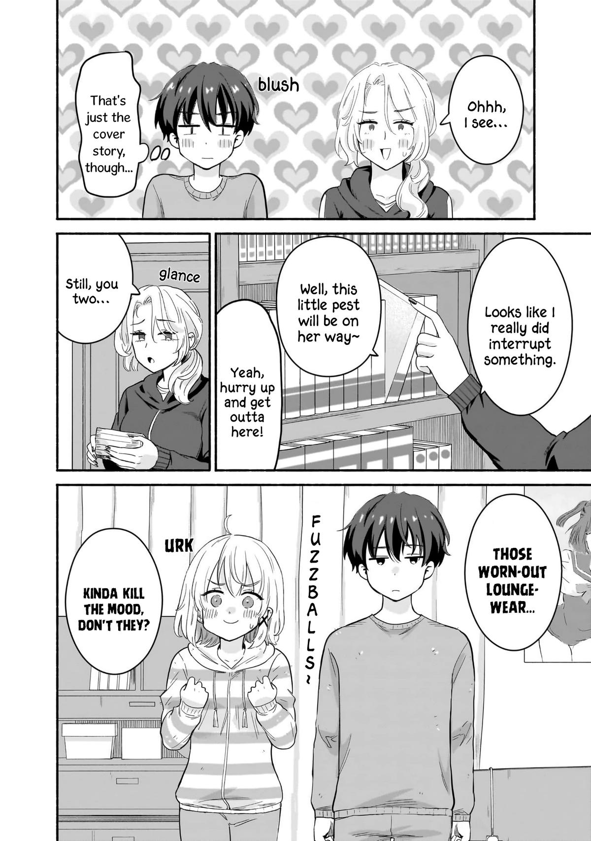 Nee, Mou Isso Tsukiacchau? Osananajimi no Bishoujo ni Tanomarete, Camo Kareshi Hajimemashita Chapter 49 page 20 - 