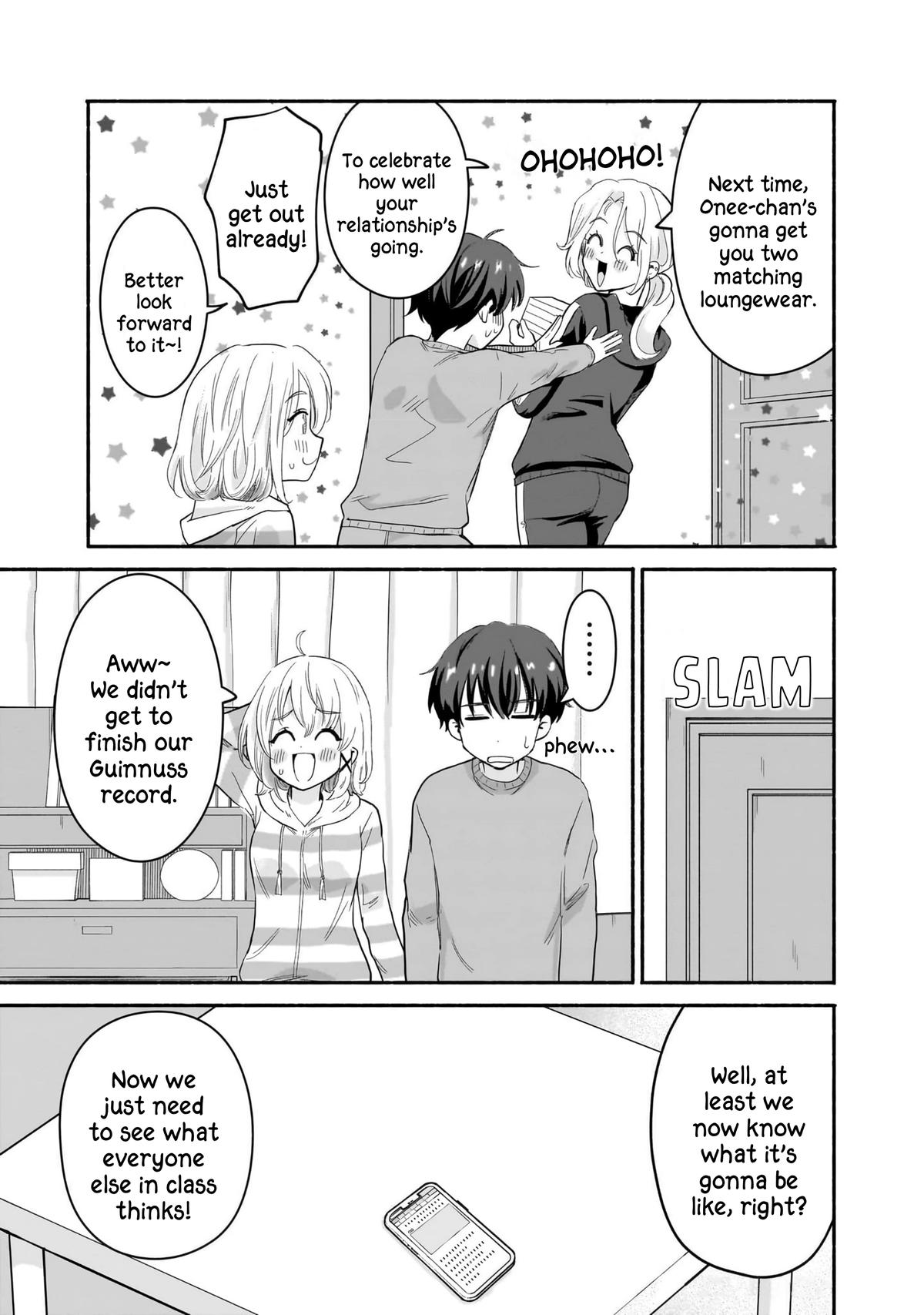 Nee, Mou Isso Tsukiacchau? Osananajimi no Bishoujo ni Tanomarete, Camo Kareshi Hajimemashita Chapter 49 page 21 - 
