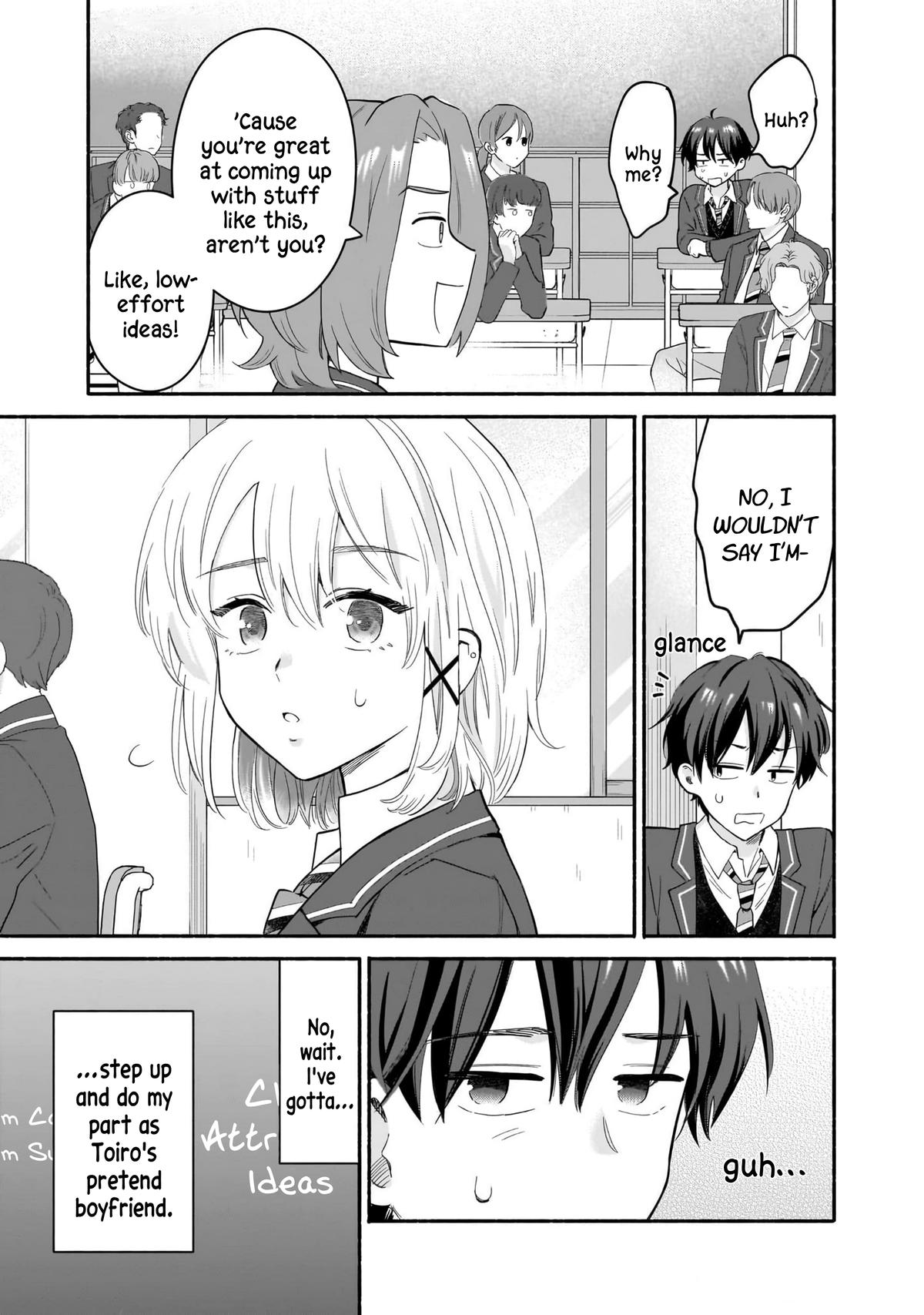 Nee, Mou Isso Tsukiacchau? Osananajimi no Bishoujo ni Tanomarete, Camo Kareshi Hajimemashita Chapter 49 page 5 - 