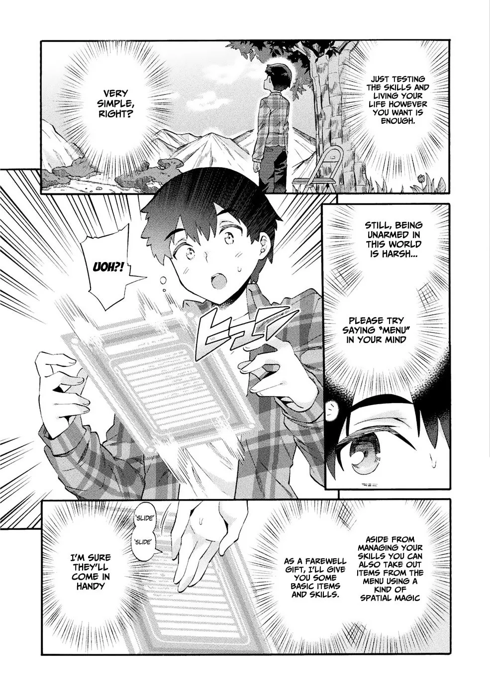 NEET dakedo Hello Work ni Ittara Isekai ni Tsuretekareta Chapter 1 page 11 - 