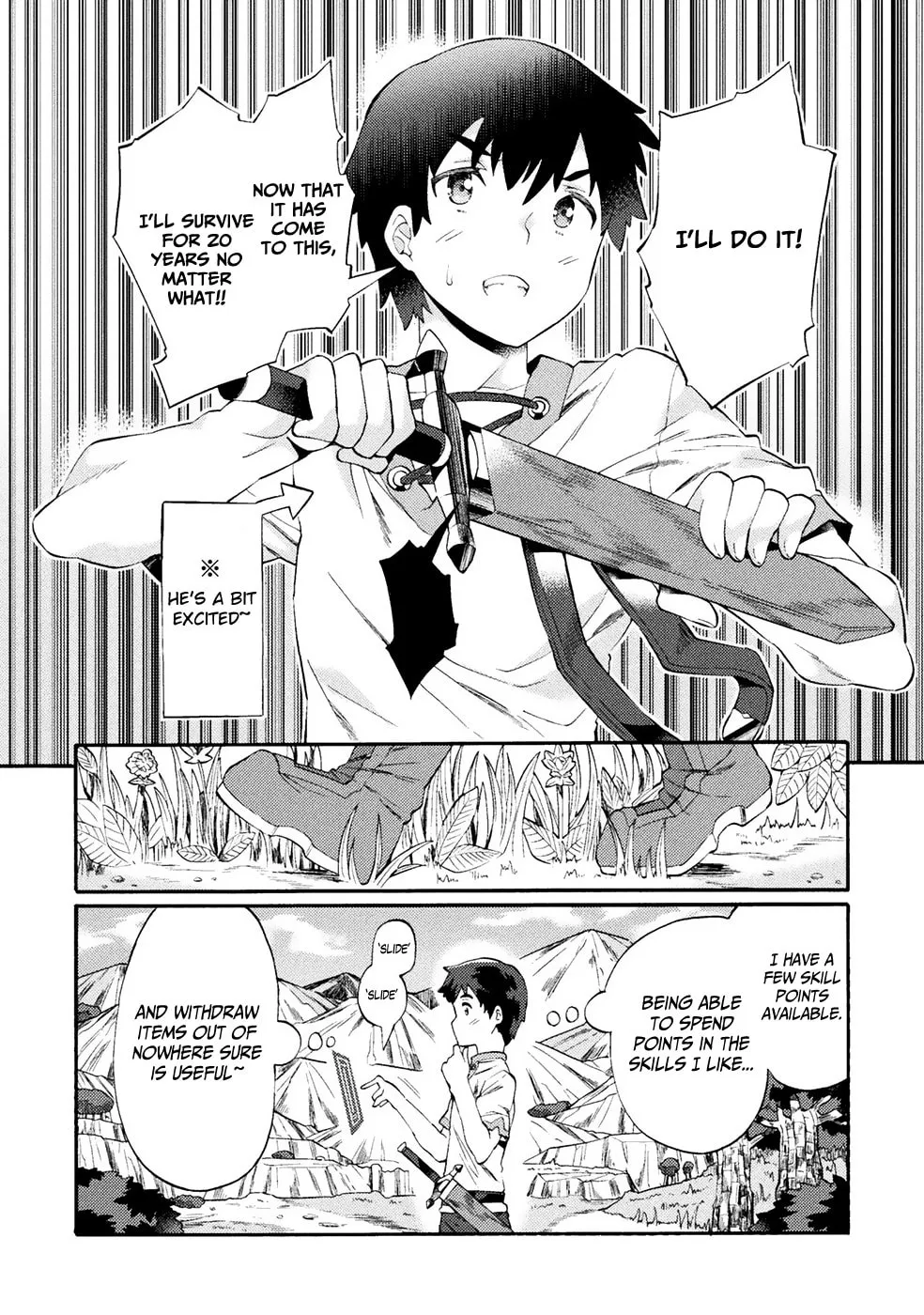 NEET dakedo Hello Work ni Ittara Isekai ni Tsuretekareta Chapter 1 page 14 - 