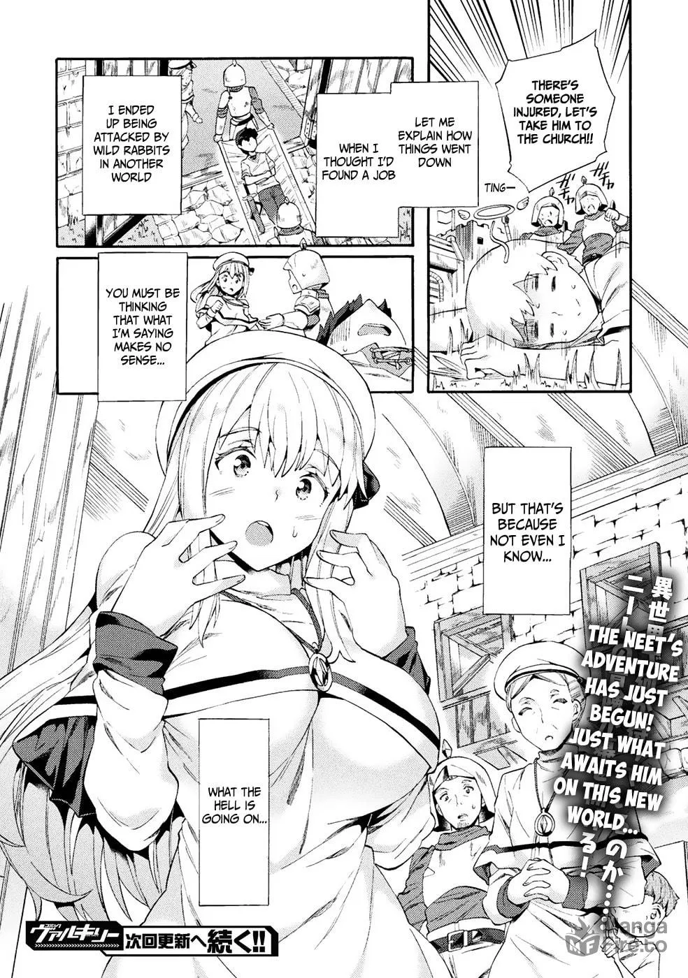NEET dakedo Hello Work ni Ittara Isekai ni Tsuretekareta Chapter 1 page 24 - 