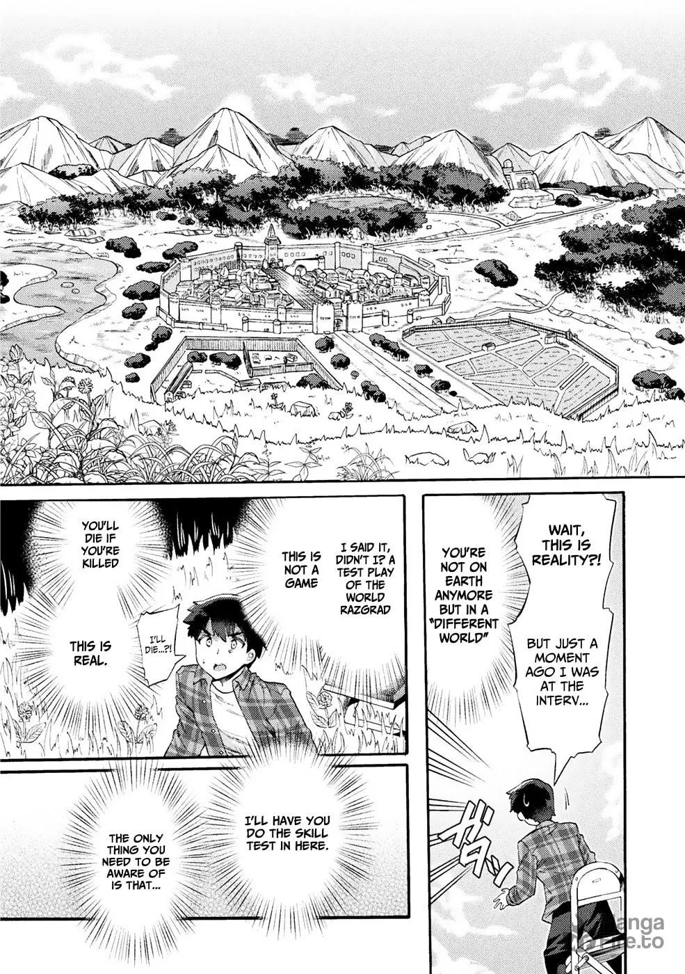 NEET dakedo Hello Work ni Ittara Isekai ni Tsuretekareta Chapter 1 page 9 - 
