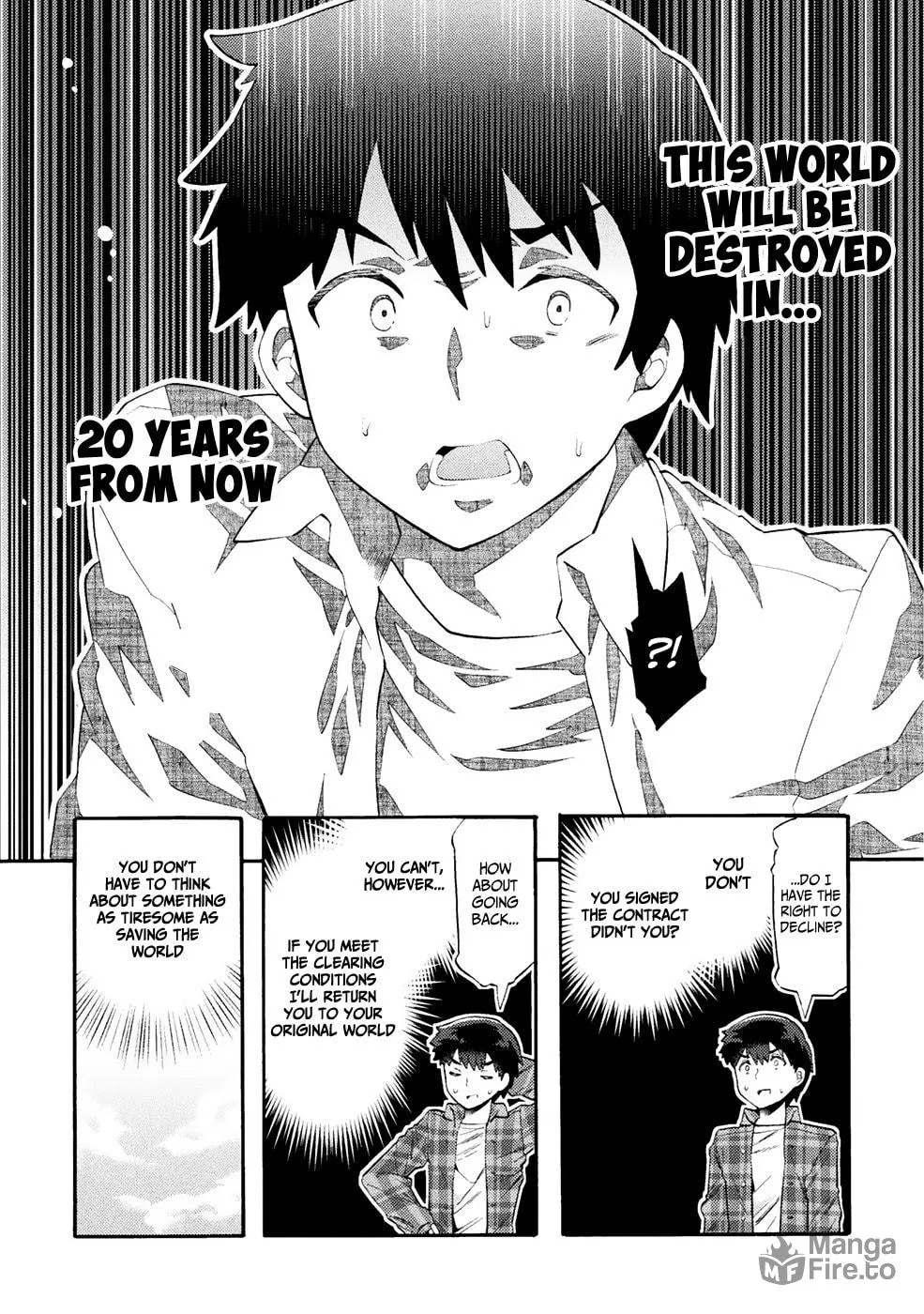 NEET dakedo Hello Work ni Ittara Isekai ni Tsuretekareta Chapter 1 page 10 - 