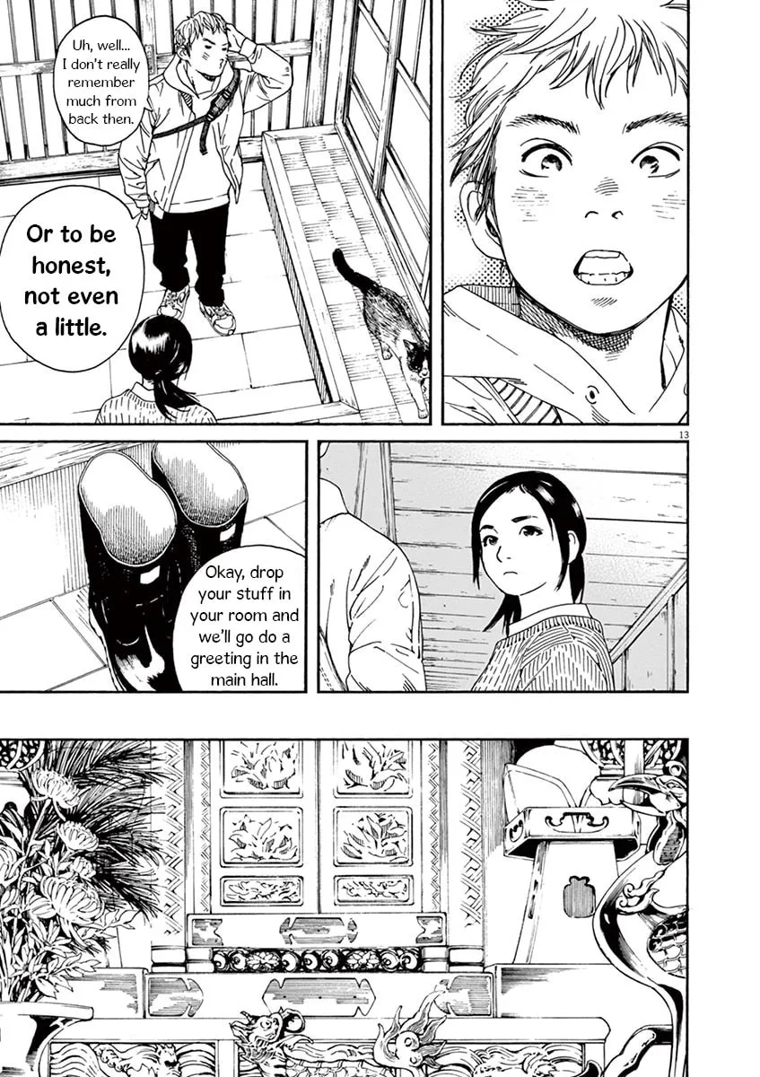 Neko no Otera no Chion-san Chapter 1 page 14 - 