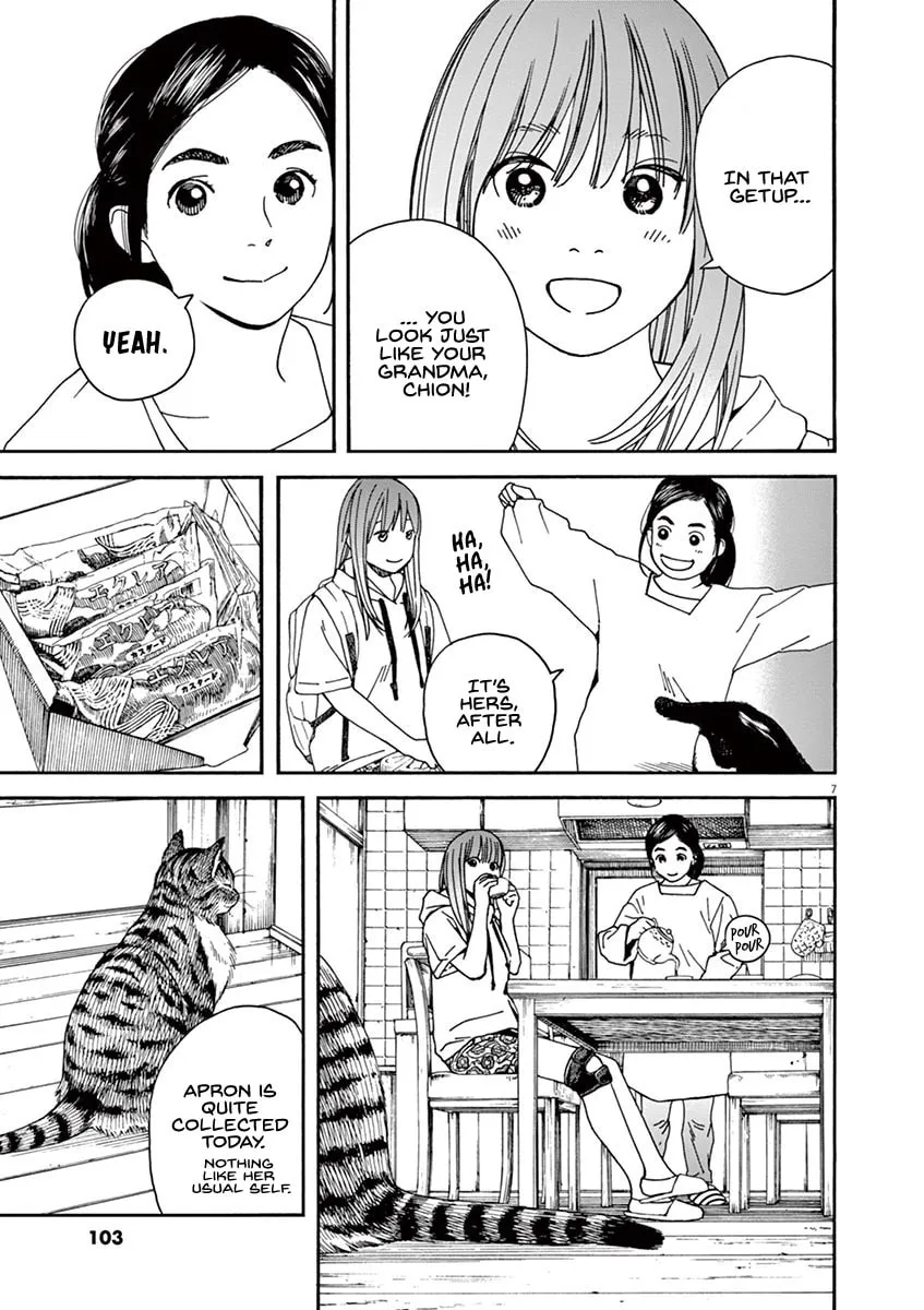 Neko no Otera no Chion-san Chapter 23 page 8 - 