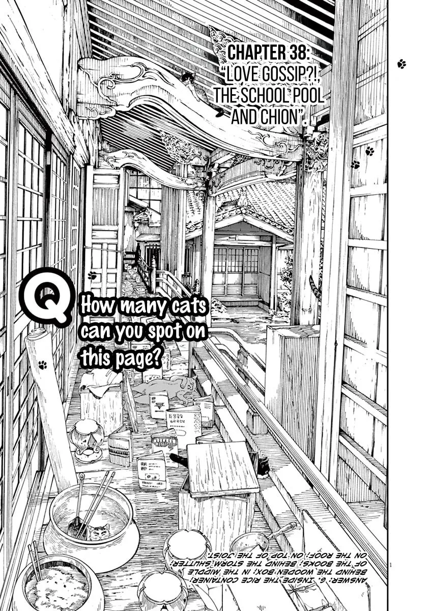 Neko no Otera no Chion-san Chapter 38 page 1 - 