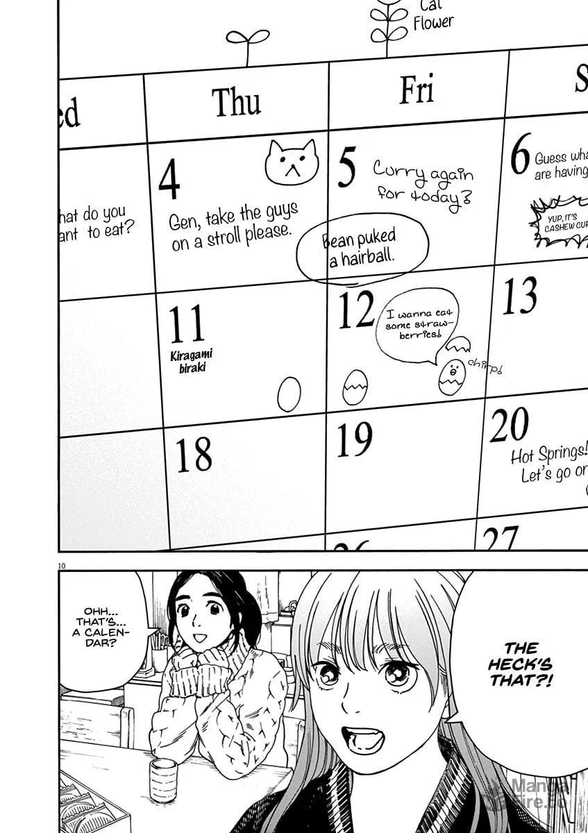 Neko no Otera no Chion-san Chapter 63 page 10 - 