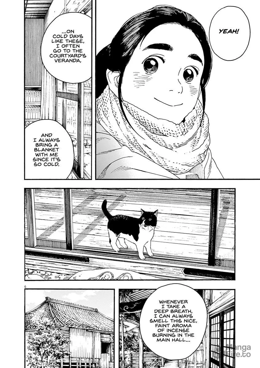 Neko no Otera no Chion-san Chapter 65 page 6 - 