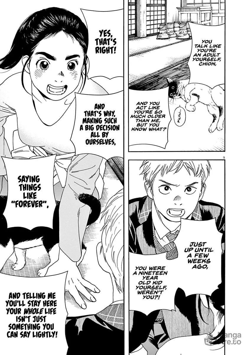 Neko no Otera no Chion-san Chapter 70 page 9 - 
