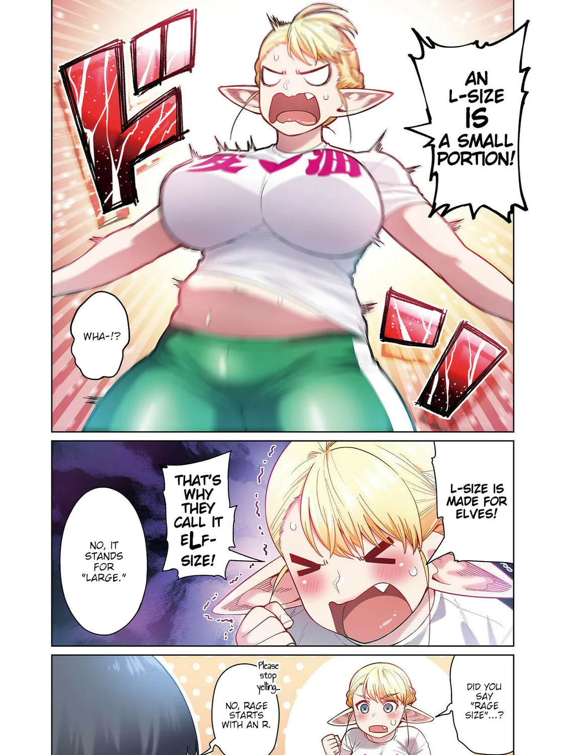 New Elf Can't on a Diet. (Colored) Chapter 1 page 27 - 
