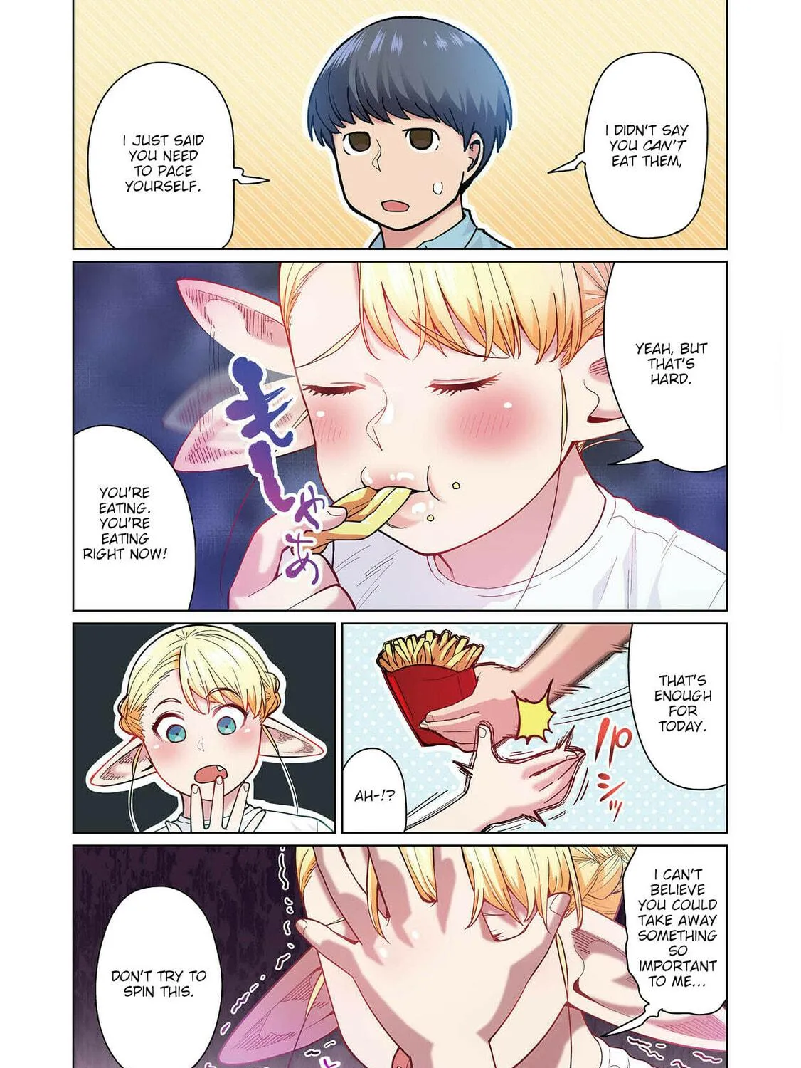 New Elf Can't on a Diet. (Colored) Chapter 1 page 29 - 