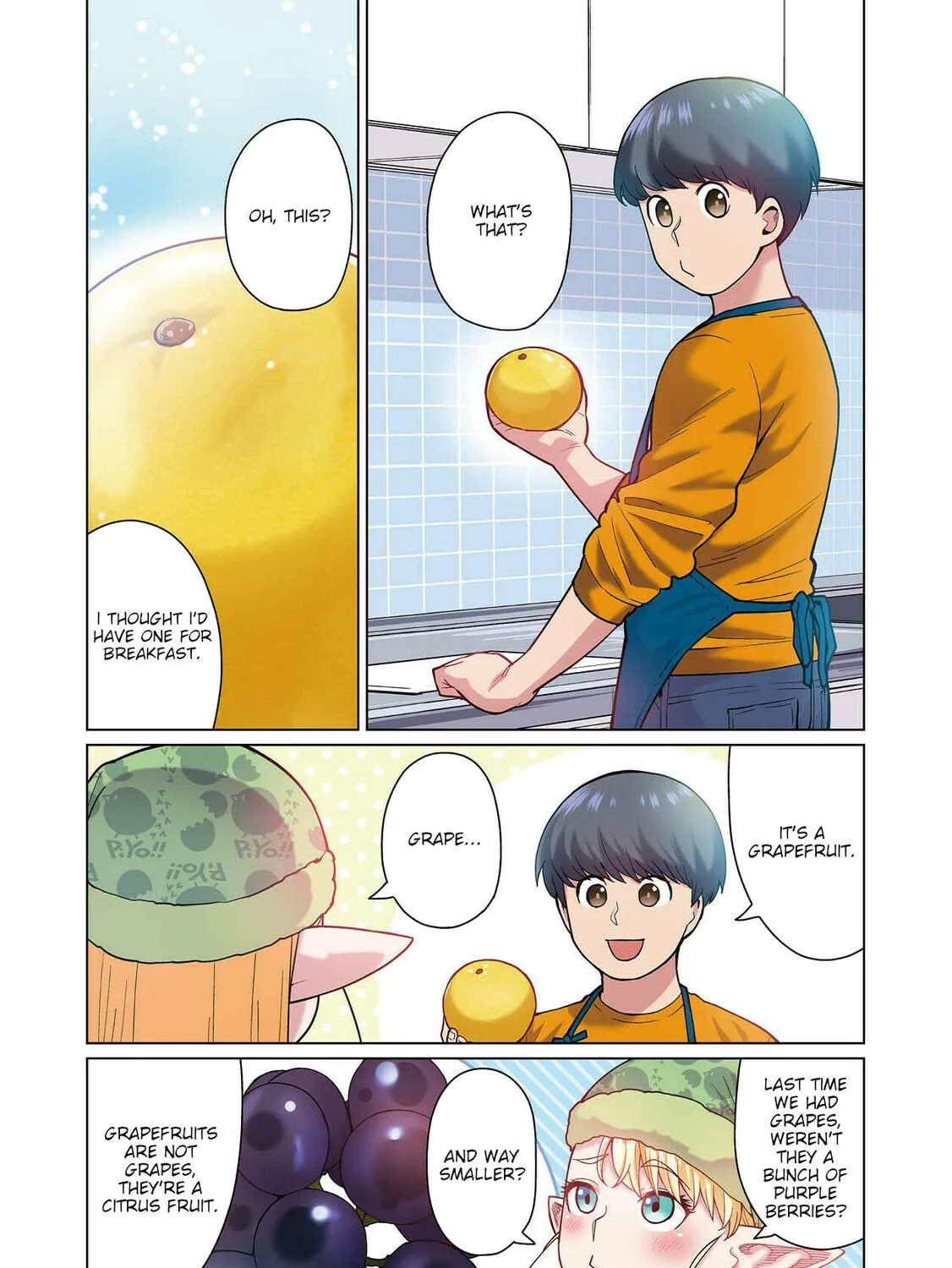New Elf Can't on a Diet. (Colored) Chapter 1 page 35 - 