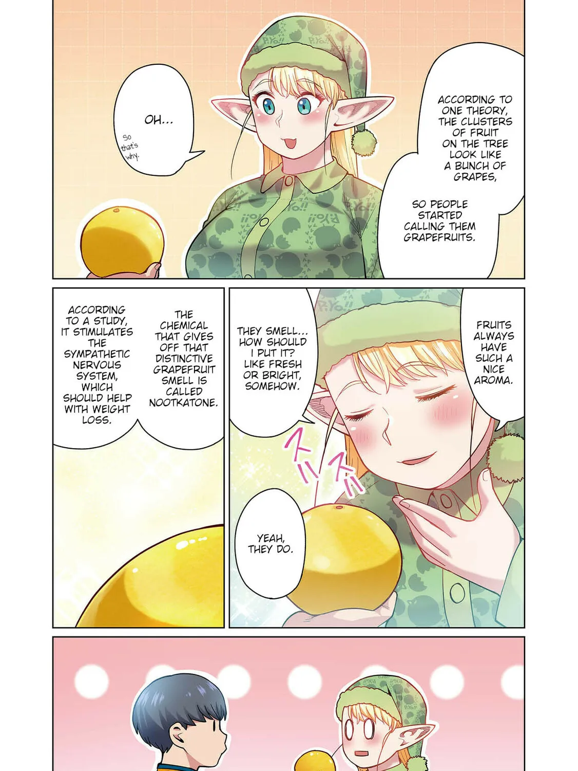 New Elf Can't on a Diet. (Colored) Chapter 1 page 37 - 