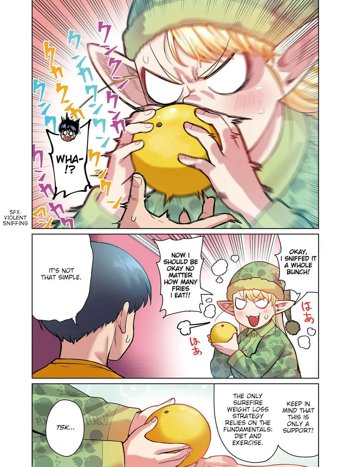 New Elf Can't on a Diet. (Colored) Chapter 1 page 39 - 