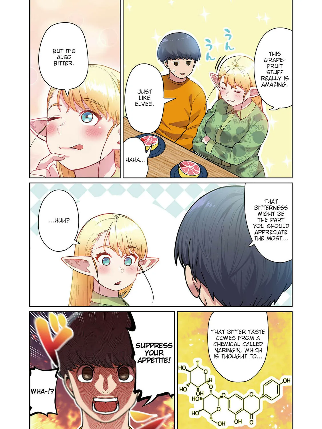 New Elf Can't on a Diet. (Colored) Chapter 1 page 45 - 