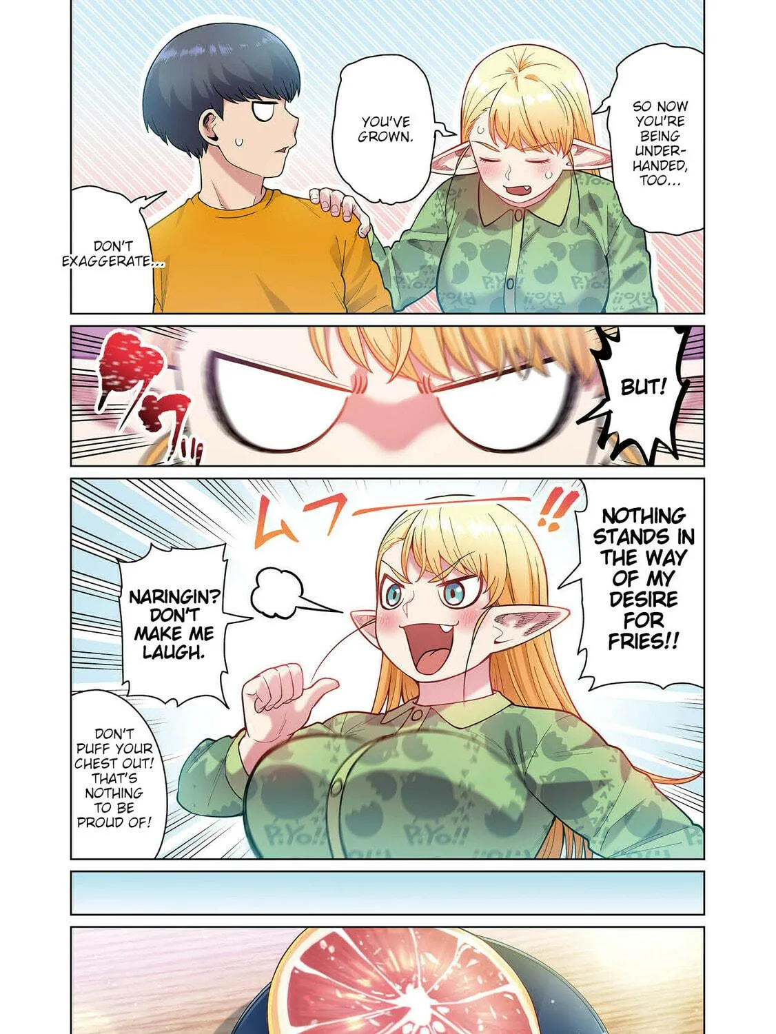 New Elf Can't on a Diet. (Colored) Chapter 1 page 47 - 