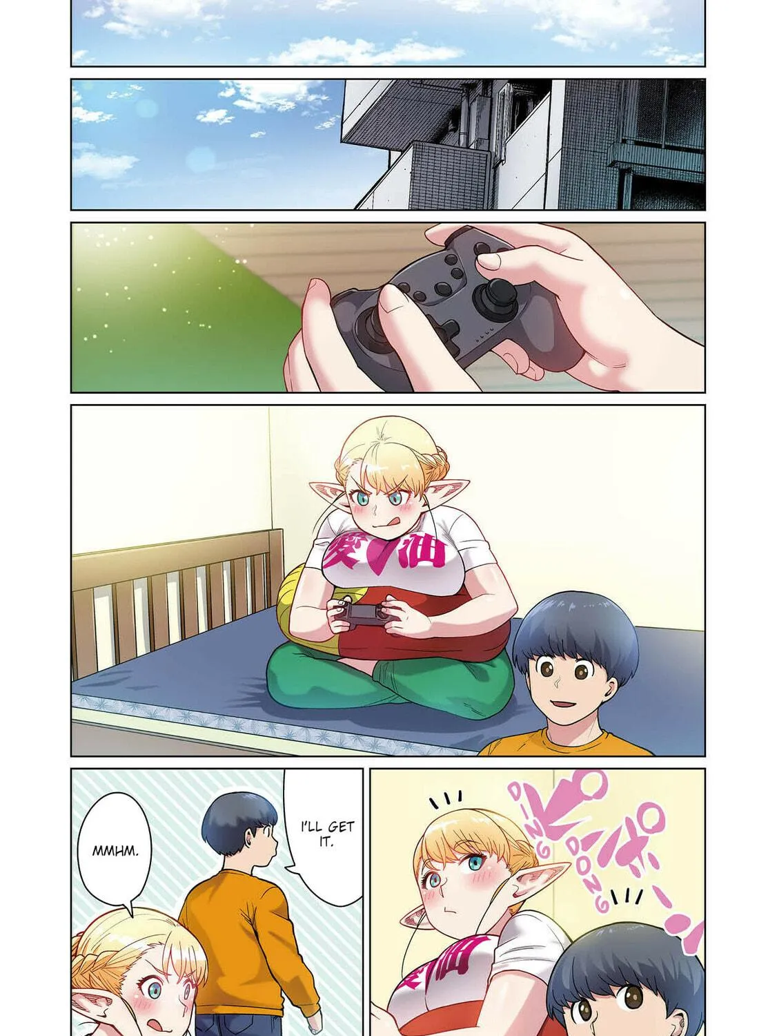 New Elf Can't on a Diet. (Colored) Chapter 1 page 49 - 