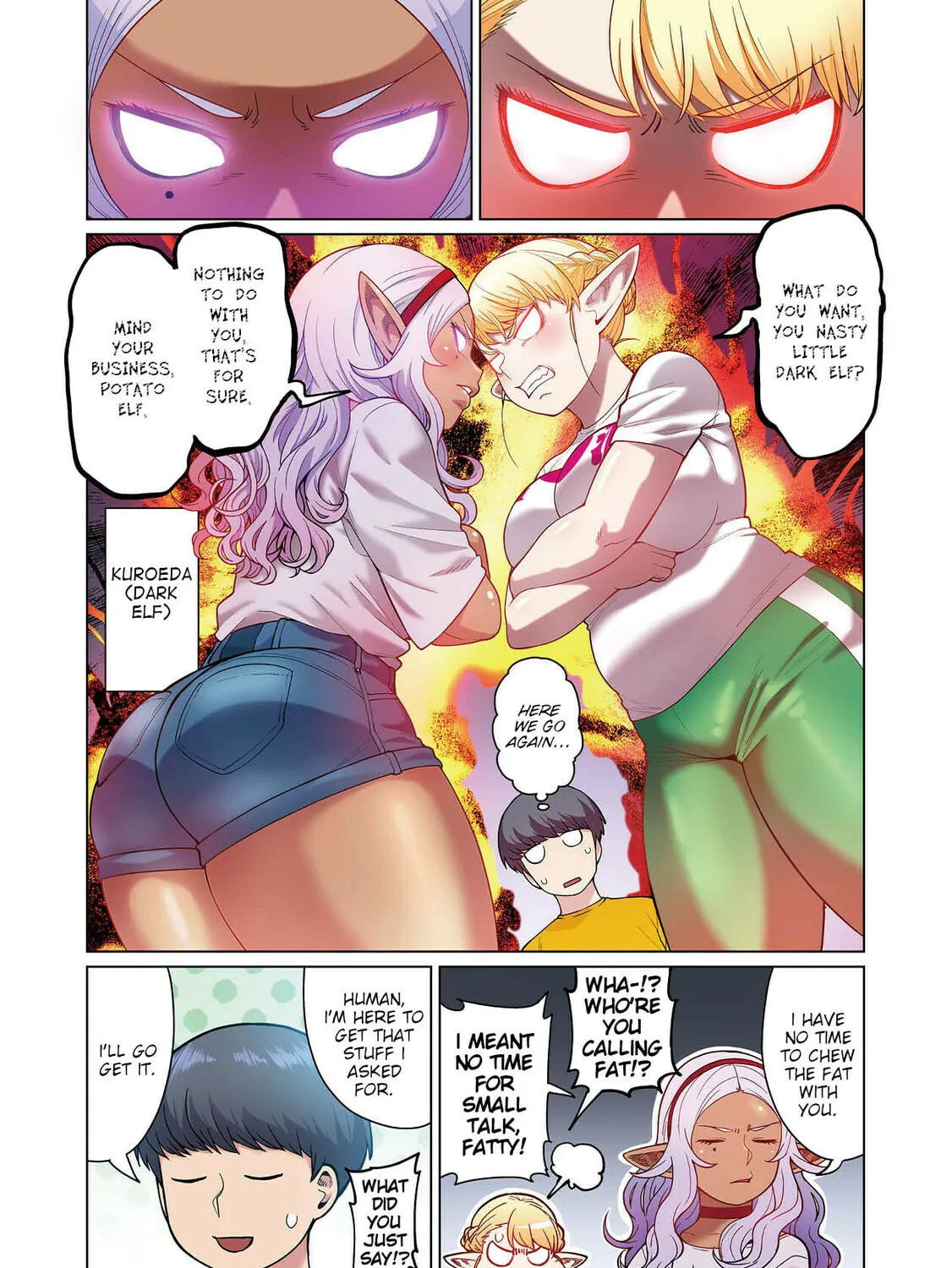 New Elf Can't on a Diet. (Colored) Chapter 1 page 51 - 