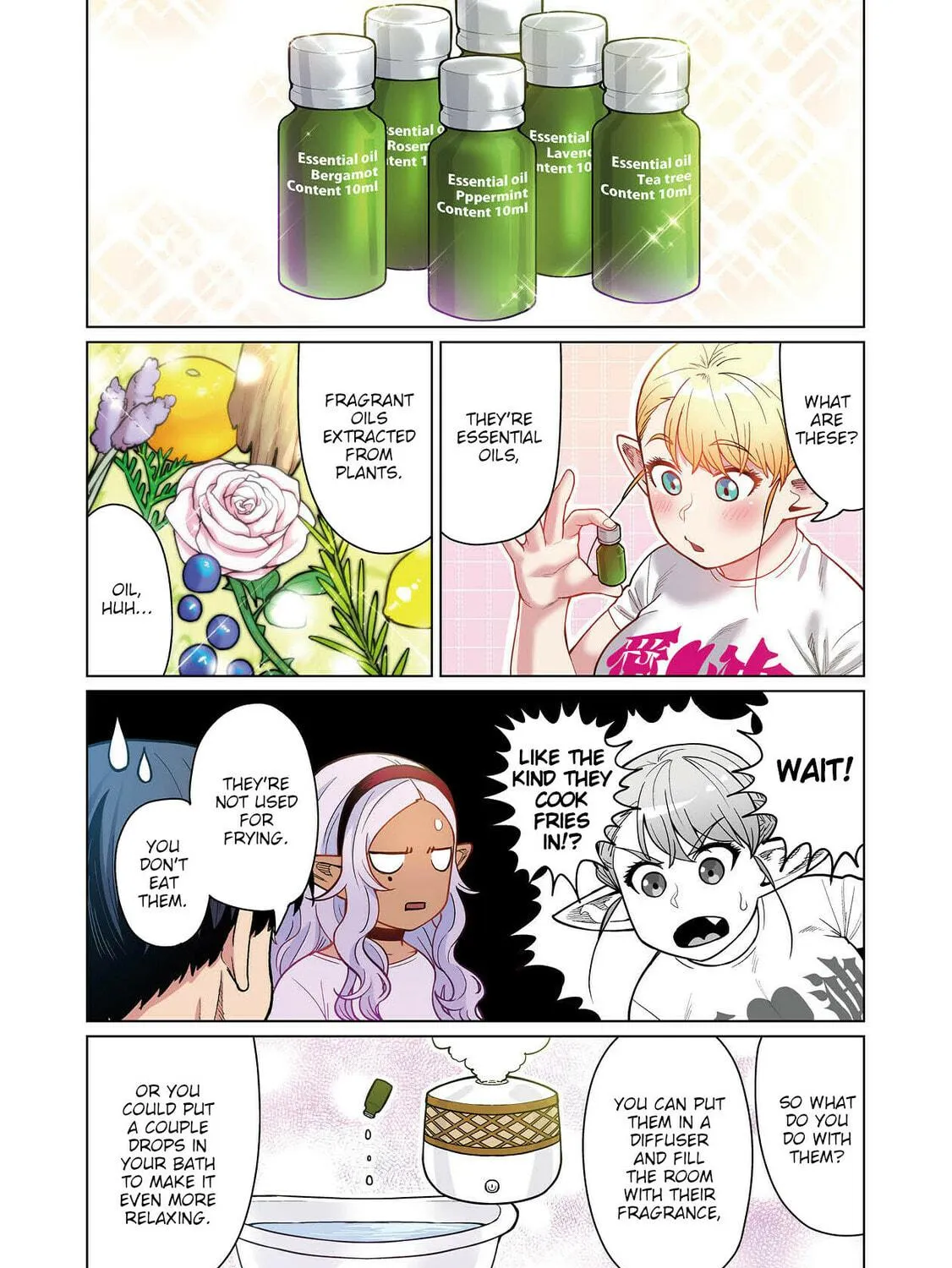 New Elf Can't on a Diet. (Colored) Chapter 1 page 53 - 