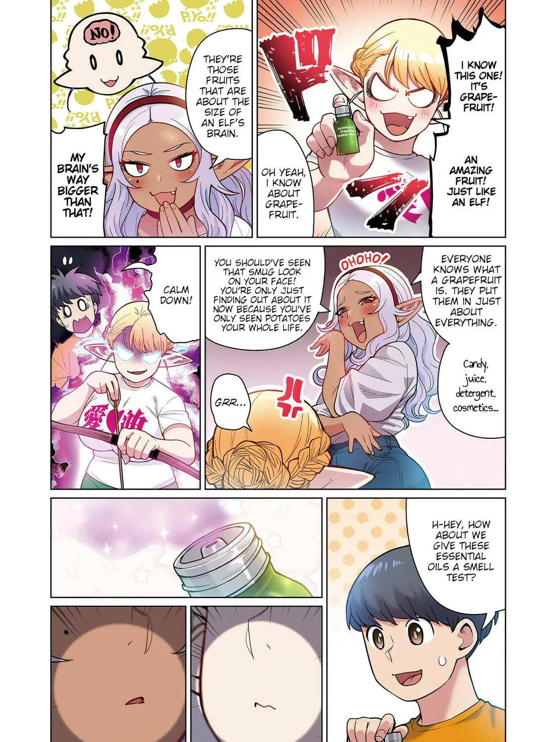 New Elf Can't on a Diet. (Colored) Chapter 1 page 57 - 