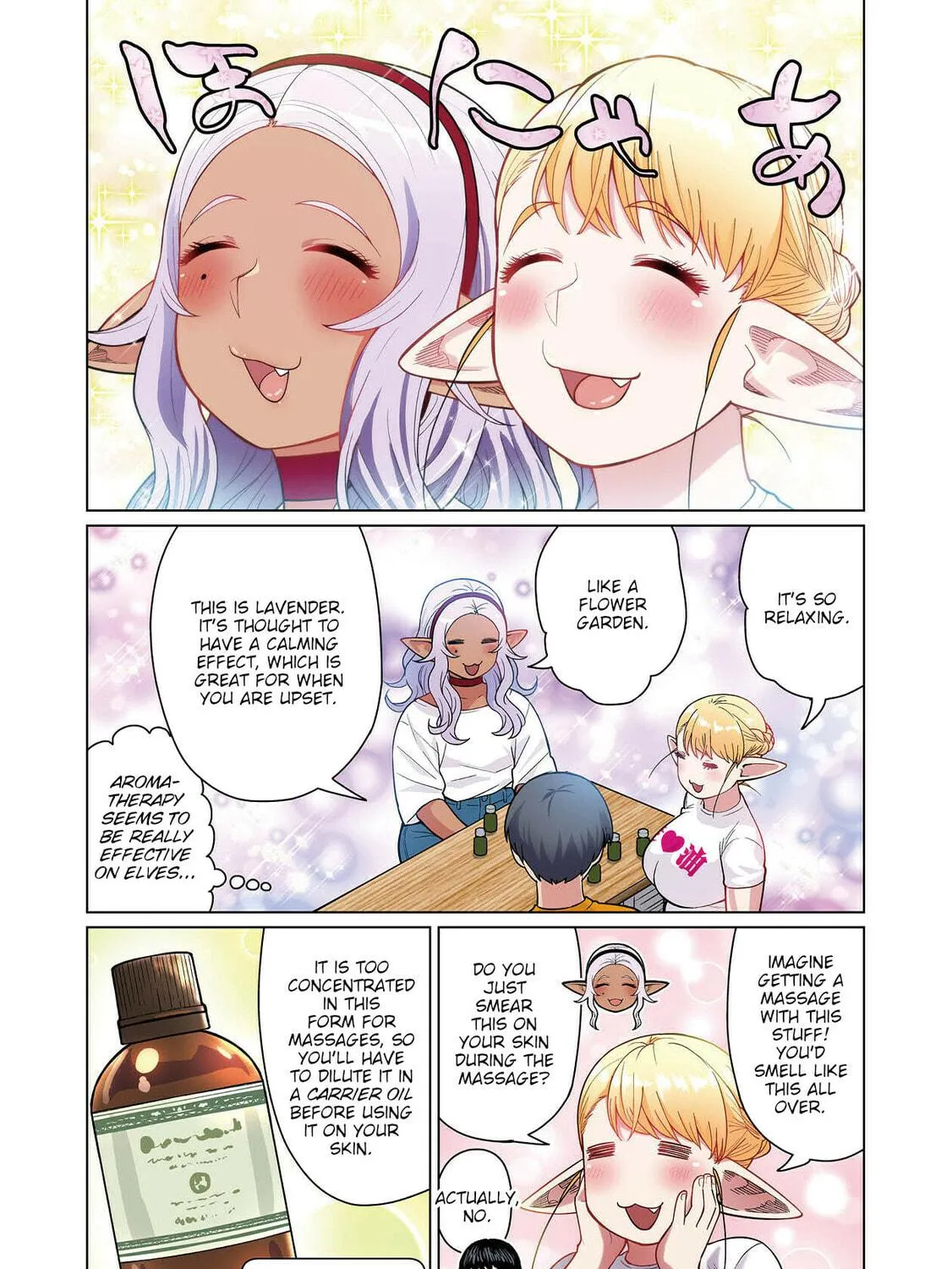 New Elf Can't on a Diet. (Colored) Chapter 1 page 59 - 