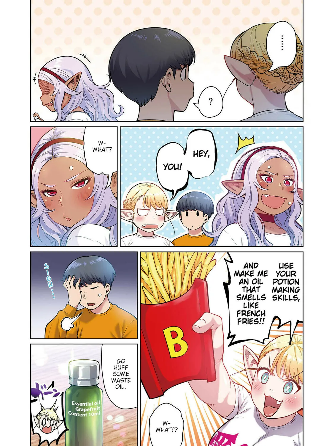 New Elf Can't on a Diet. (Colored) Chapter 1 page 63 - 